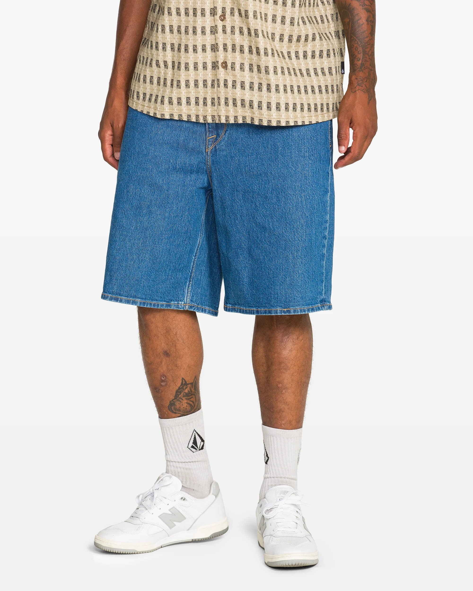 Men's Billow Denim Shorts - Image 5