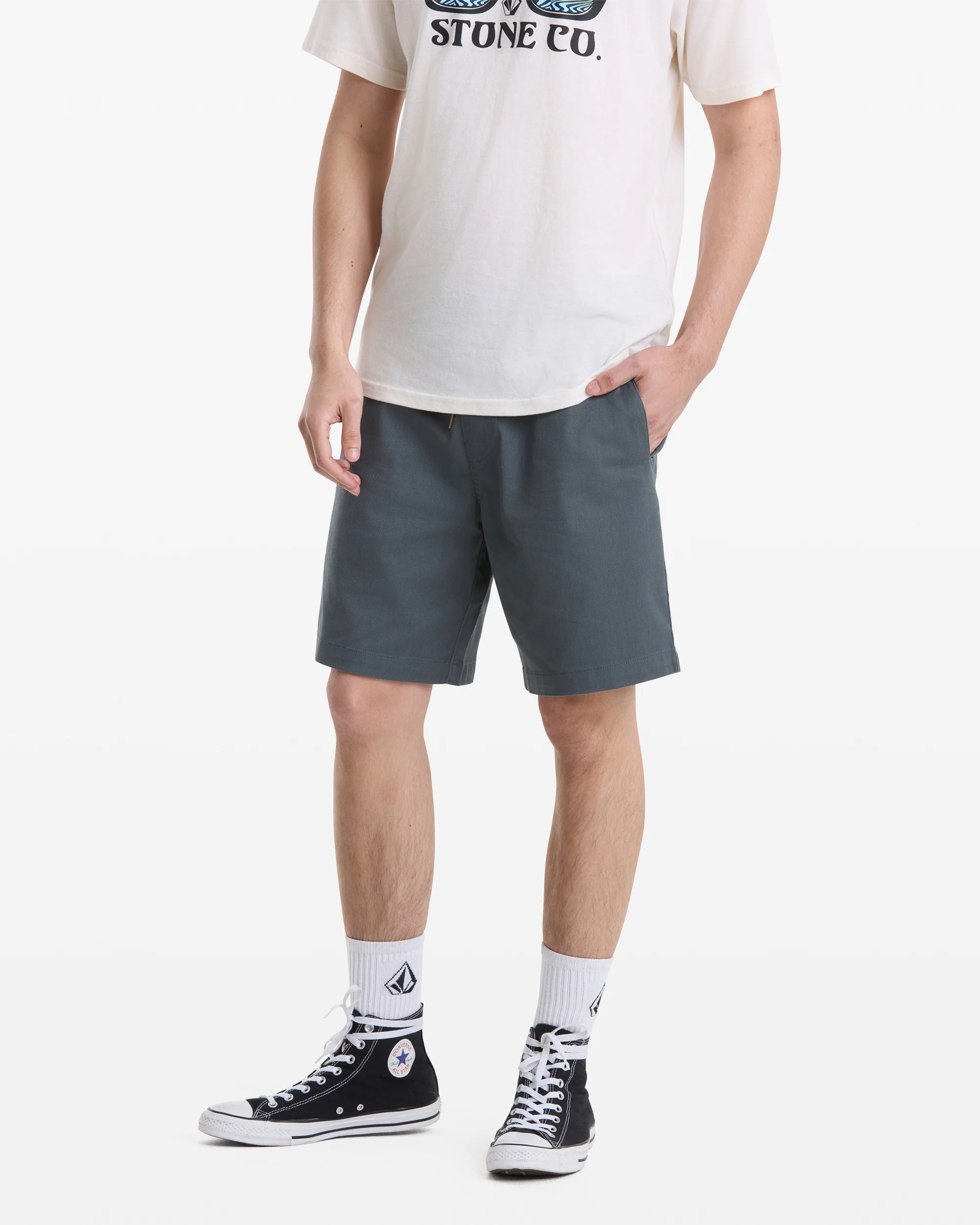 Men's Frickin Elastic Waist Shorts - Image 4