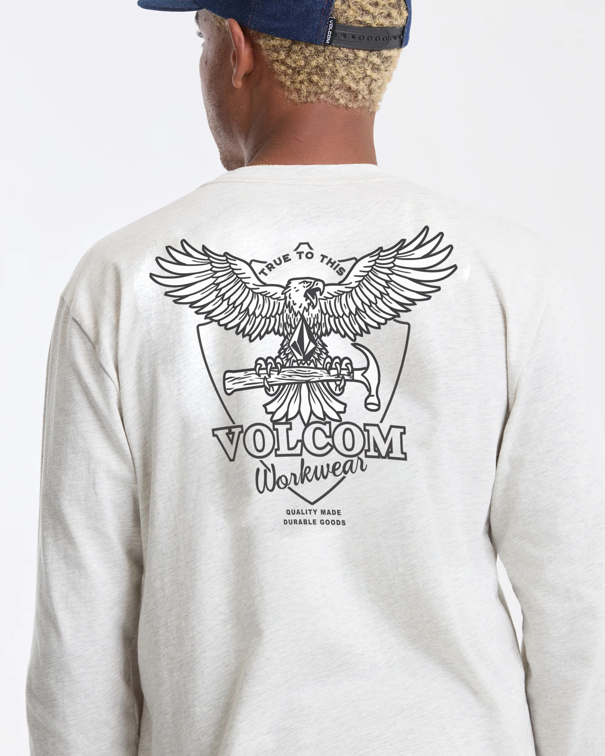 Men's Hammered Long Sleeve Tee - Image 3