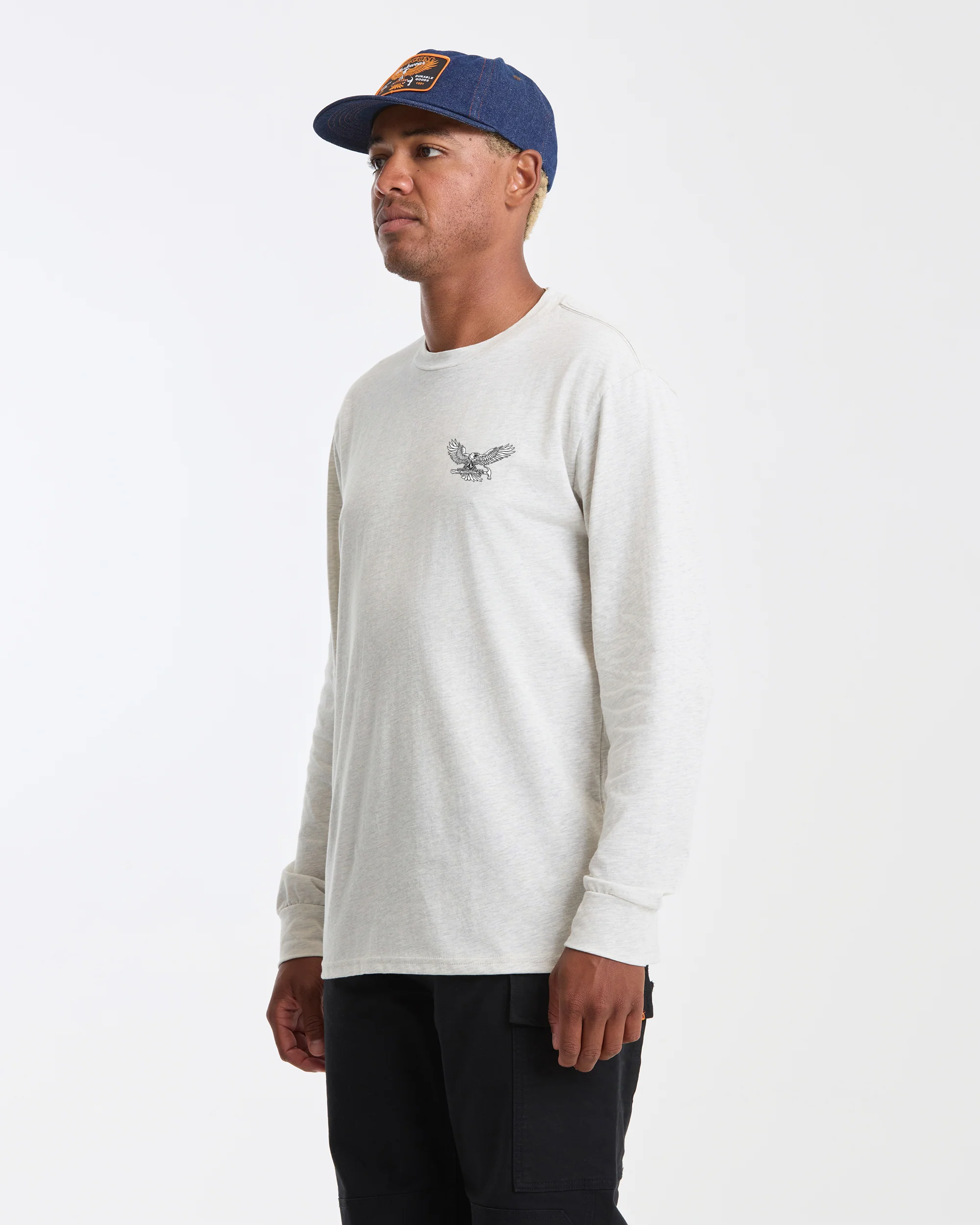 Men's Hammered Long Sleeve Tee - Image 5
