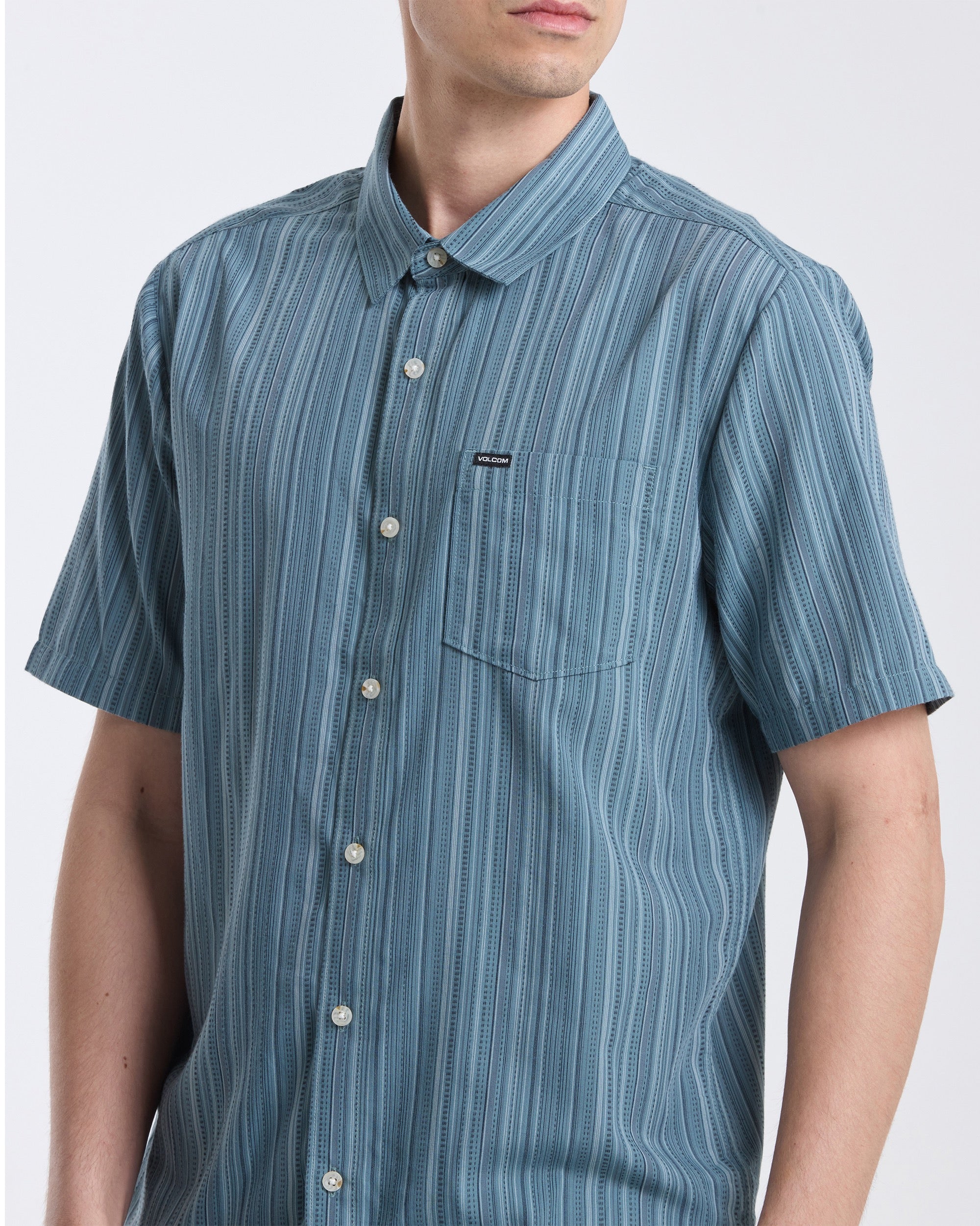 Men's Jahstripe Short Sleeve Shirt - Image 5
