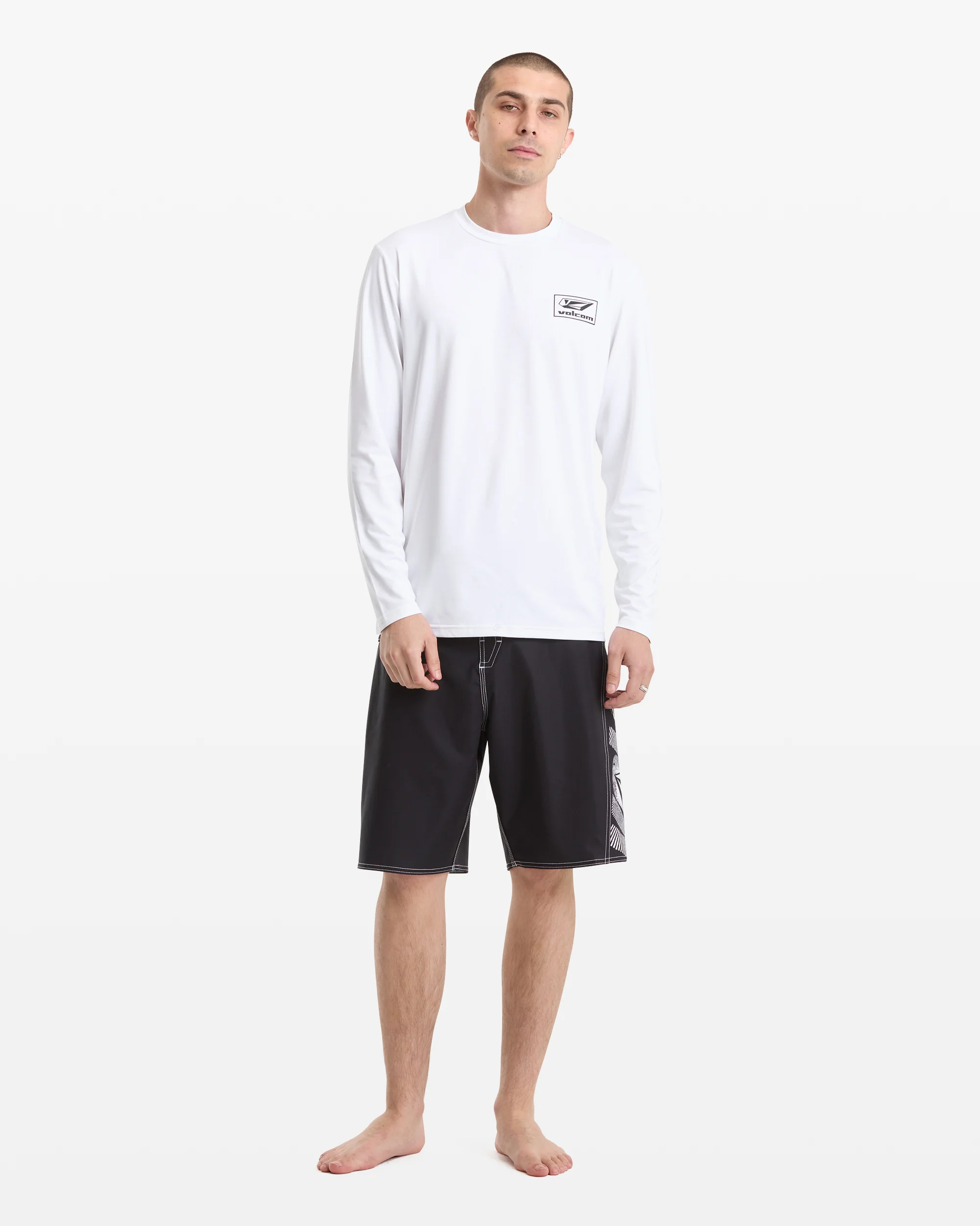 Men's Modstone Loose Long Sleeve Thrashguard - Image 5