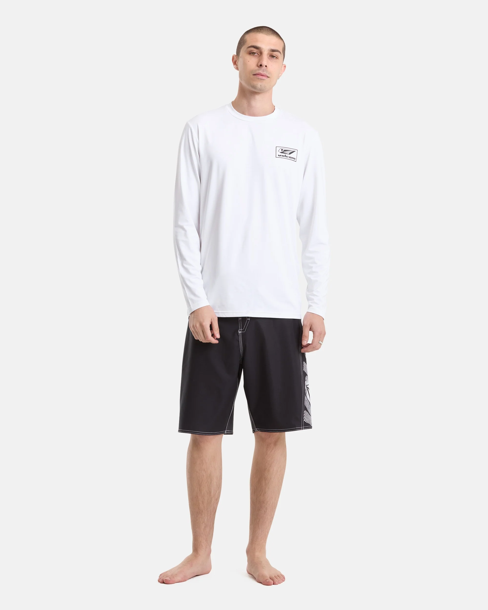 Men's Modstone Loose Long Sleeve Thrashguard - Image 9