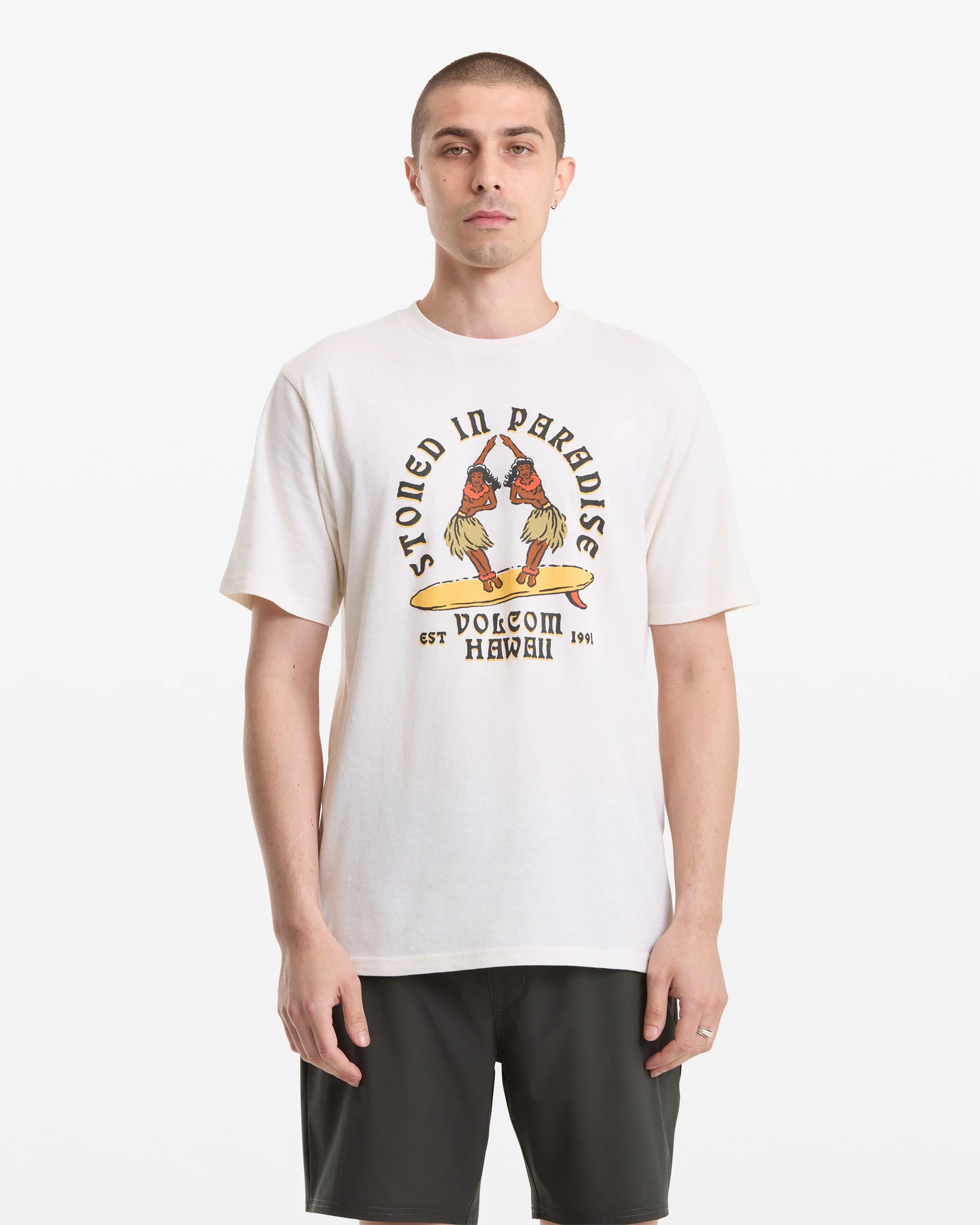 Men's Stoned In Paradise Short Sleeve Tee