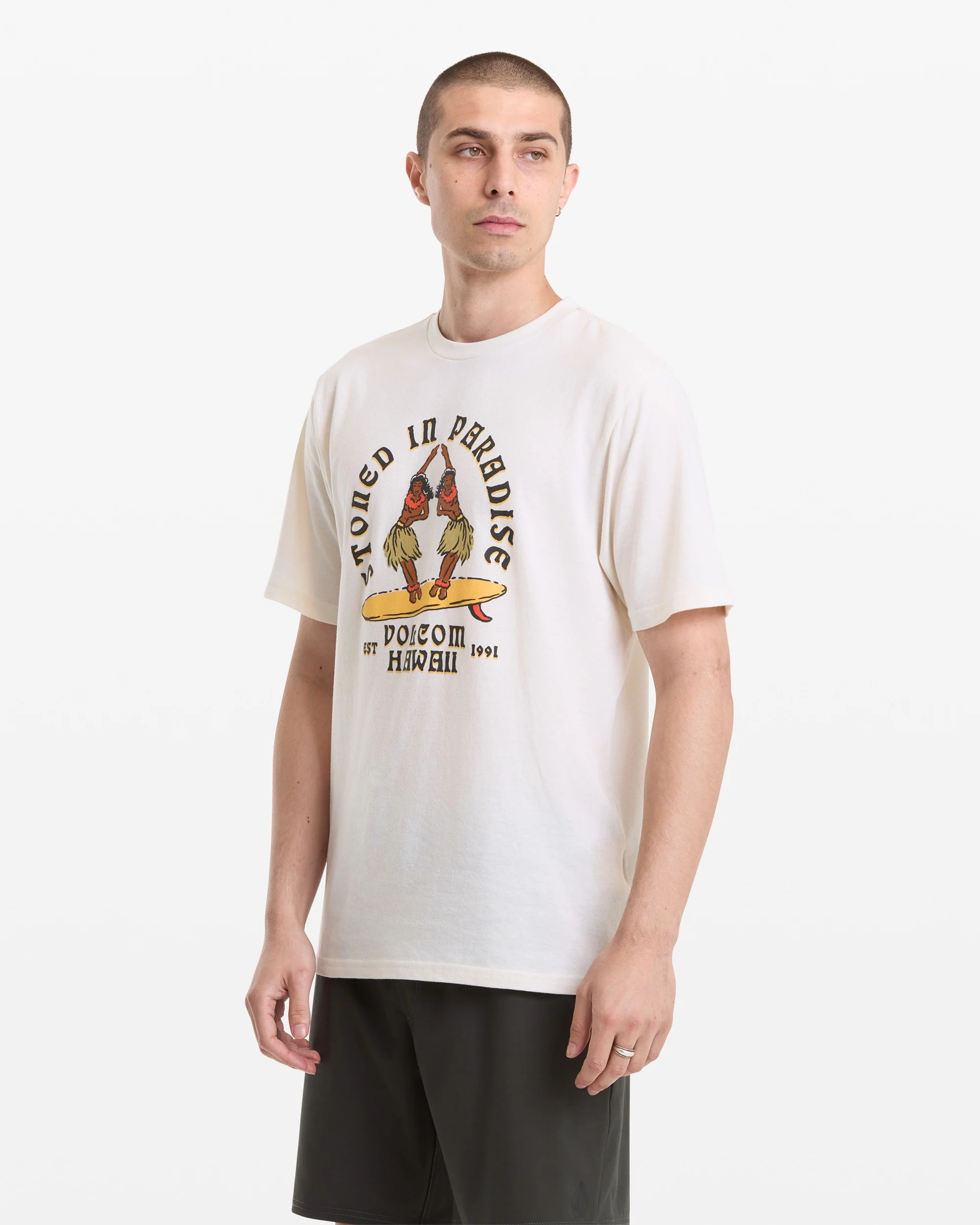 Men's Stoned In Paradise Short Sleeve Tee - Image 4