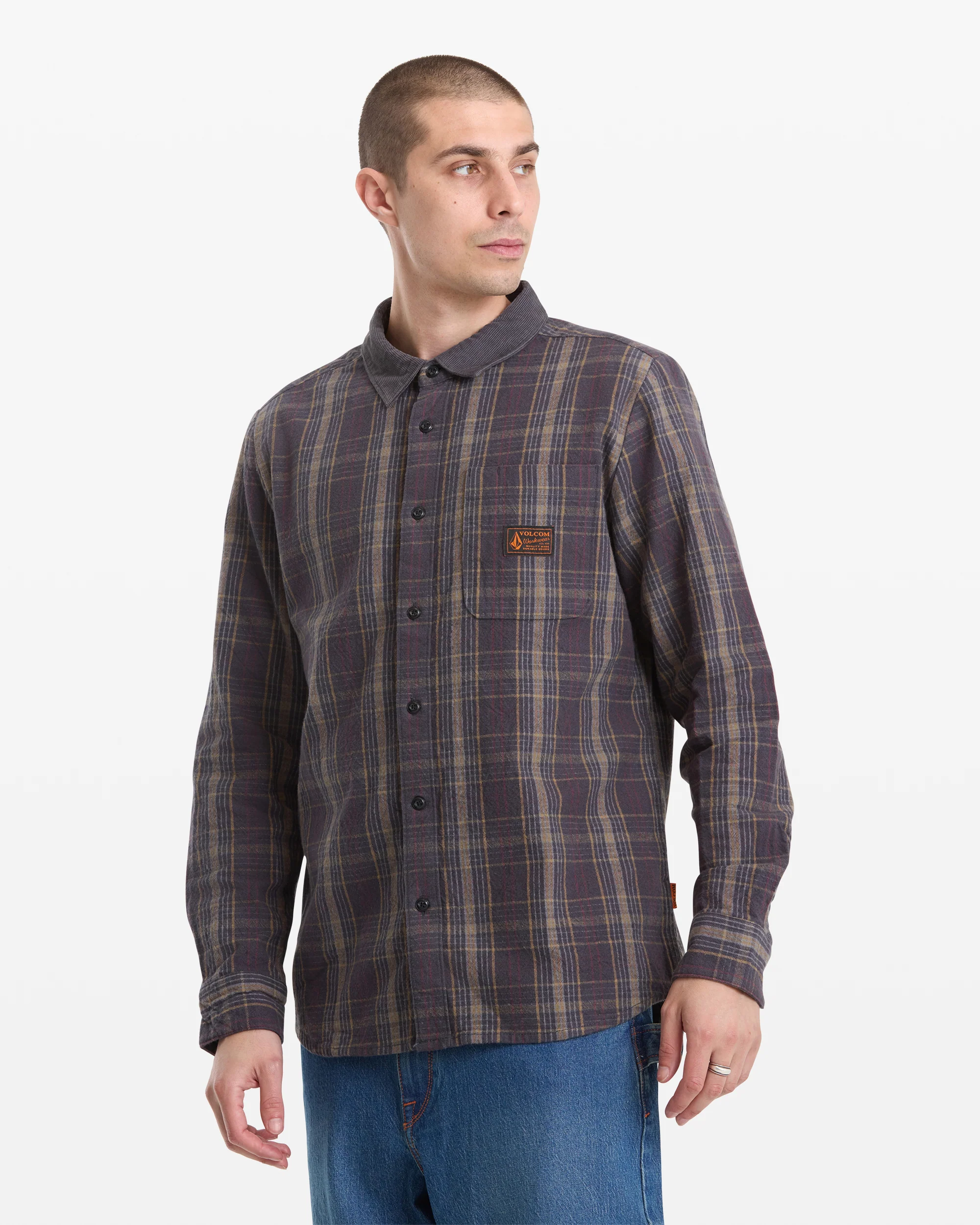 Men's Stonevise Plaid Long Sleeve Shirt - Image 4