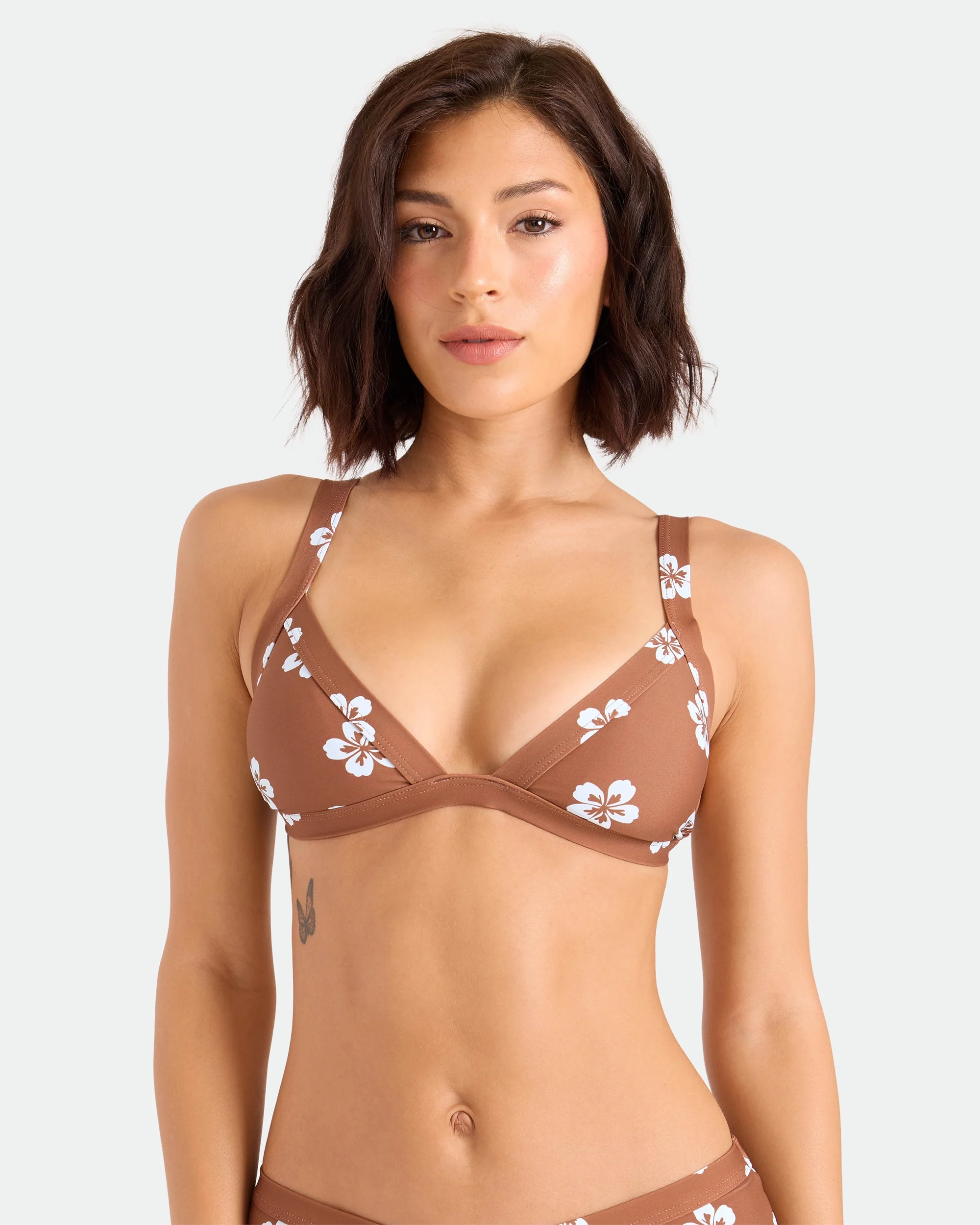 Women's Coco Retro Bloom Banded Triangle Top