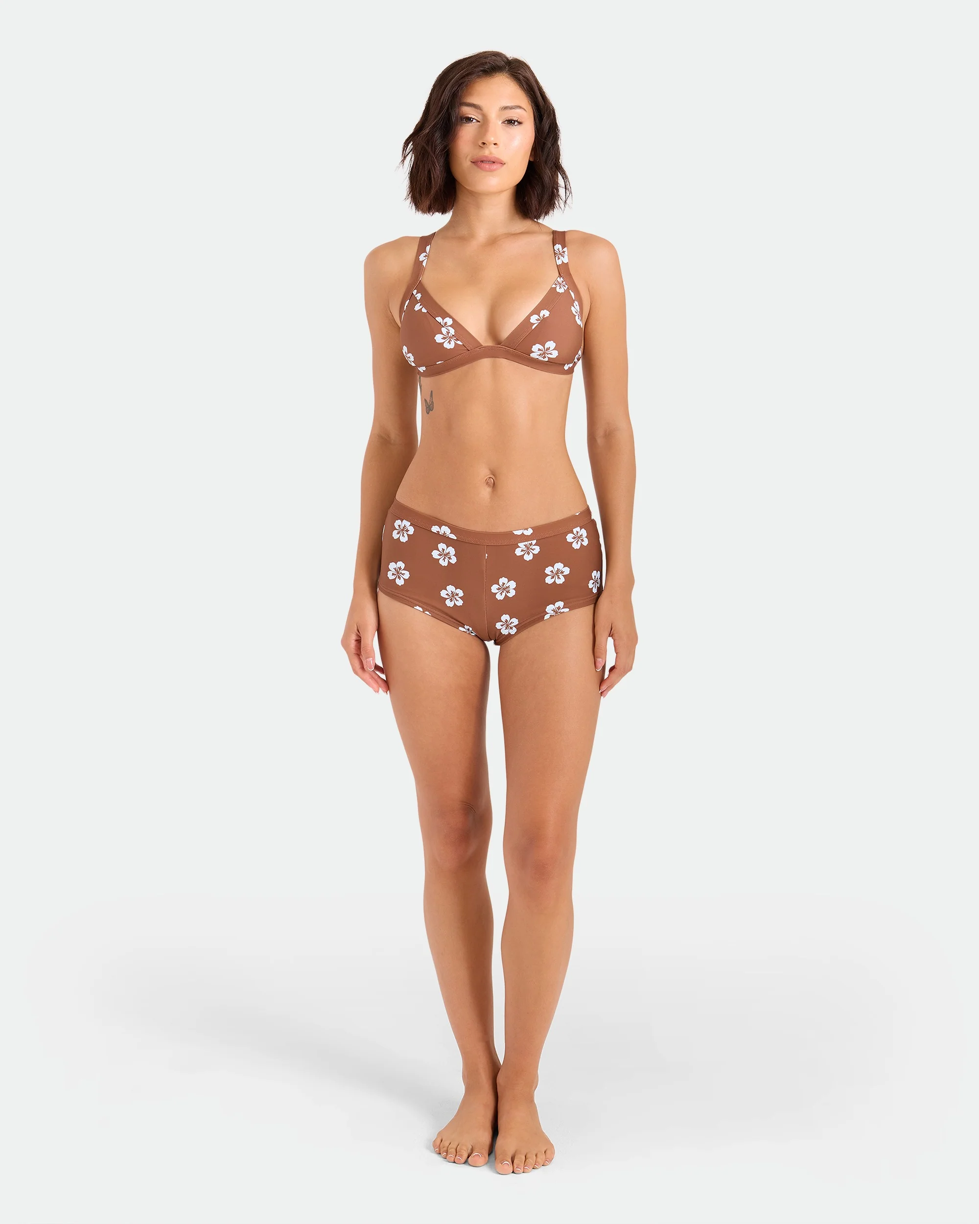 Women's Coco Retro Bloom Banded Triangle Top - Image 3