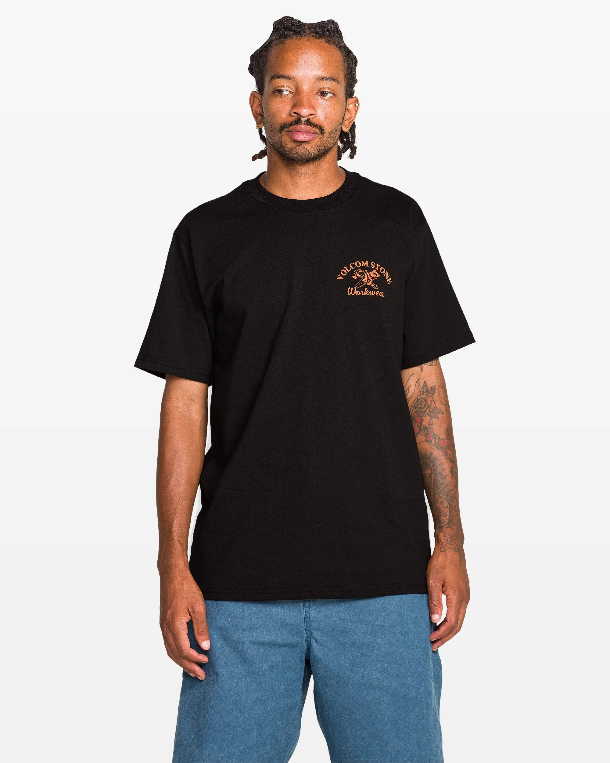 Men's Crosscut Workwear Short Sleeve Tee - Image 2