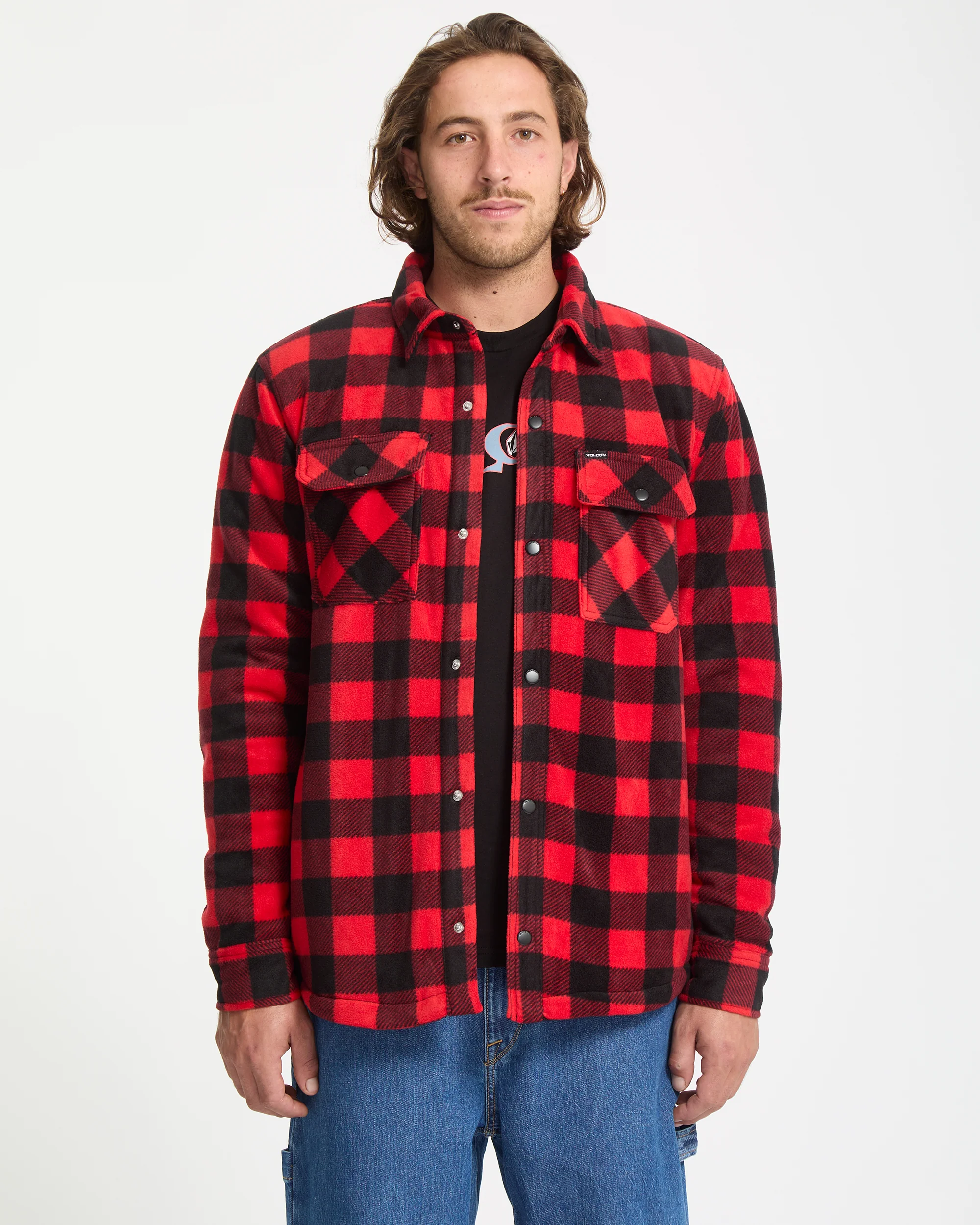 Men's Bowered Fleece Long Sleeve Shirt
