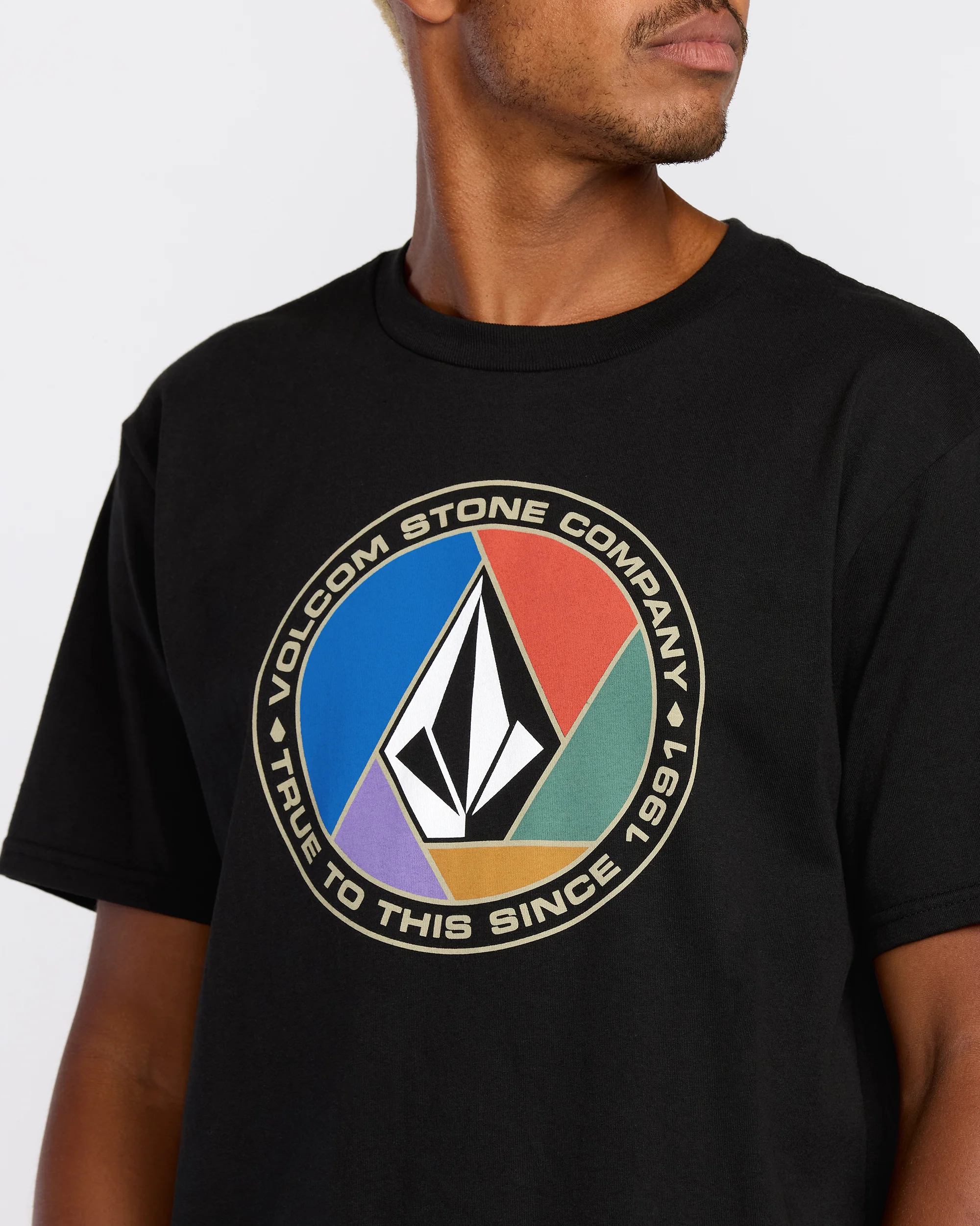 Men's Circle Stone Short Sleeve Tee - Image 3