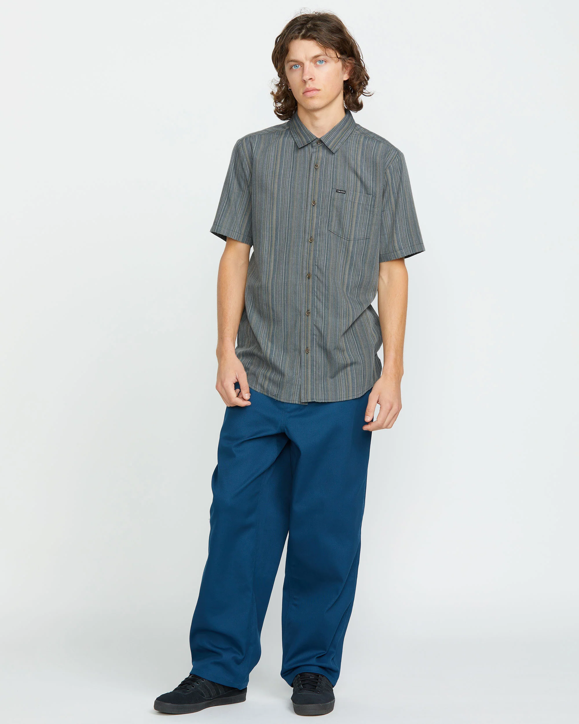 Men's Jahstripe Short Sleeve Shirt - Image 5