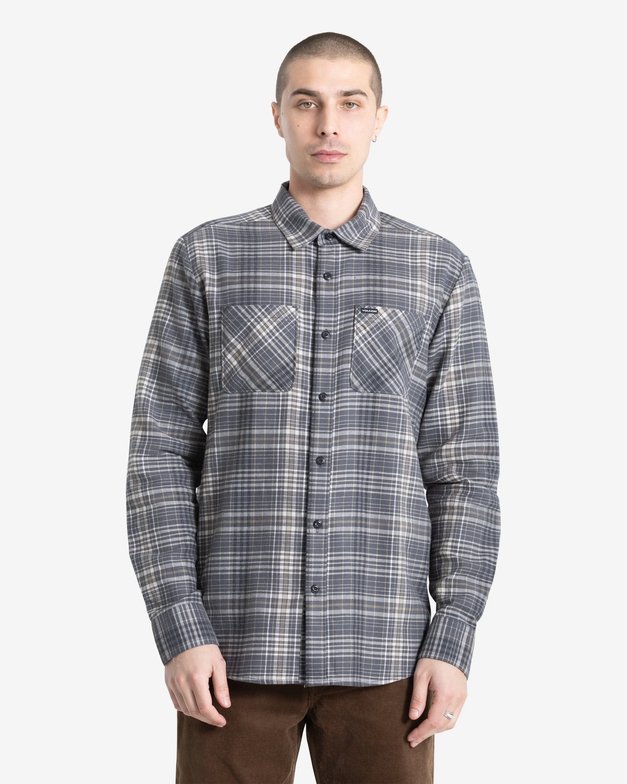 Men's Netastone Flannel Long Sleeve Shirt - Image 2