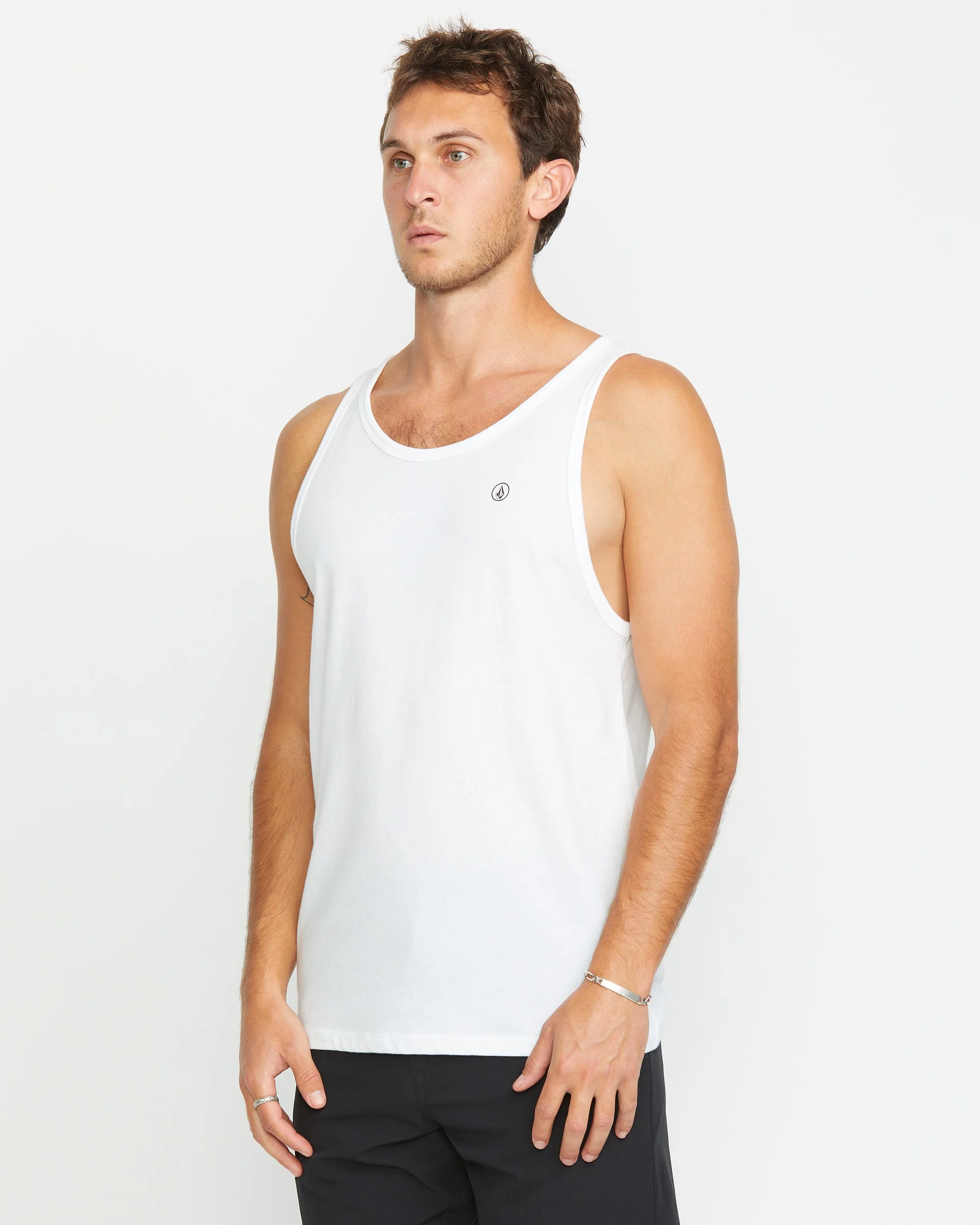 Men's Solid Heather Tank - Image 12