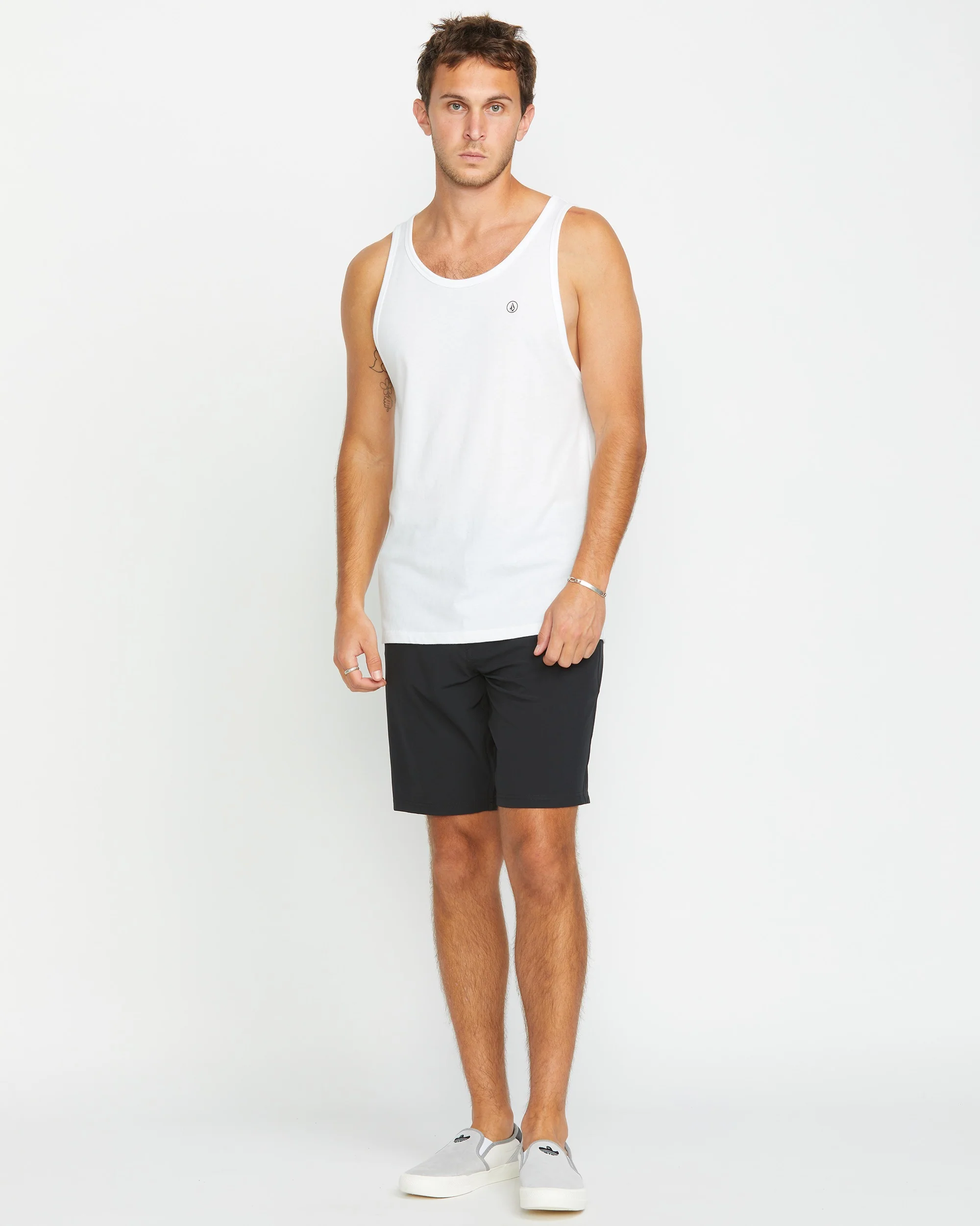 Men's Solid Heather Tank - Image 13