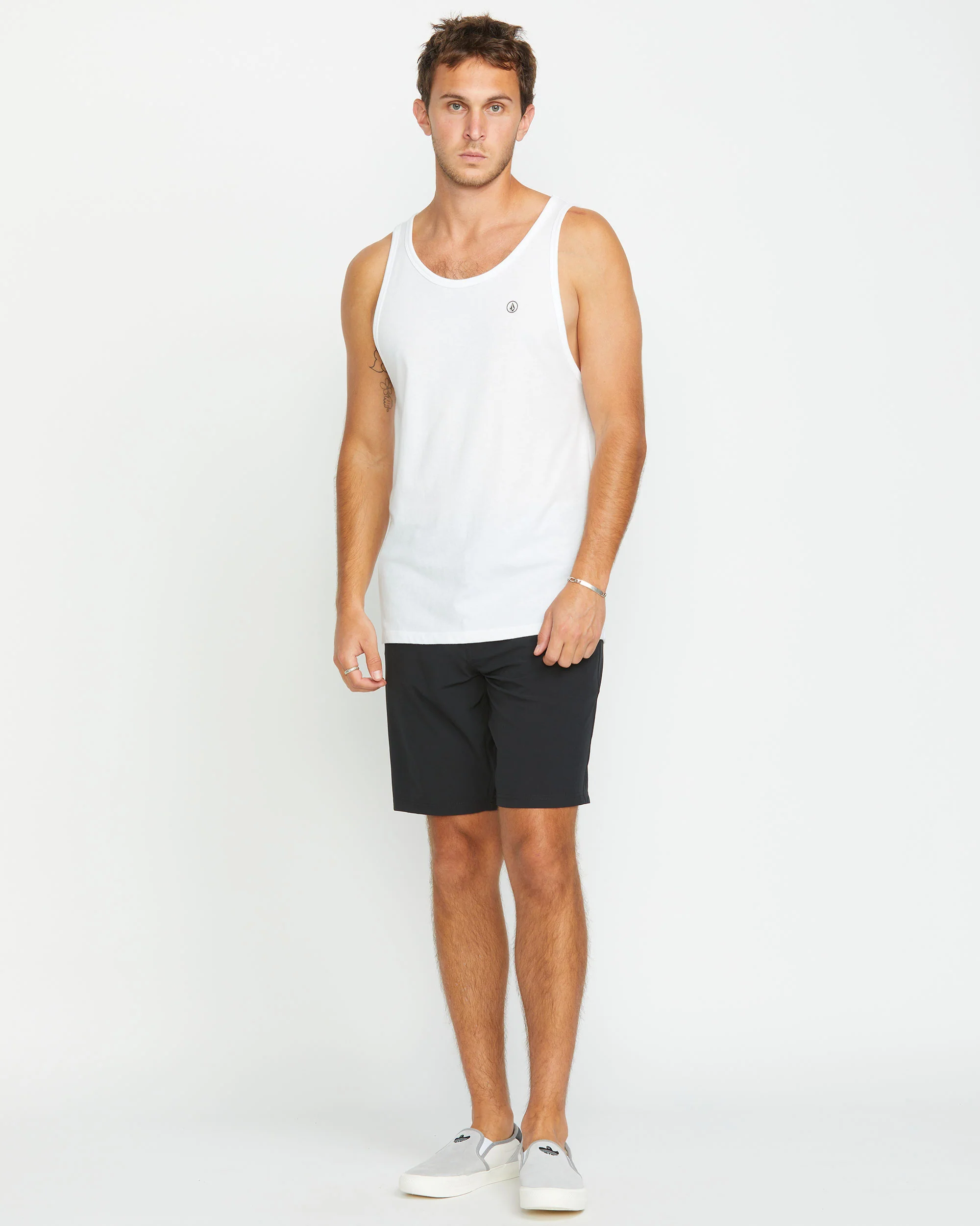 Men's Solid Heather Tank - Image 4