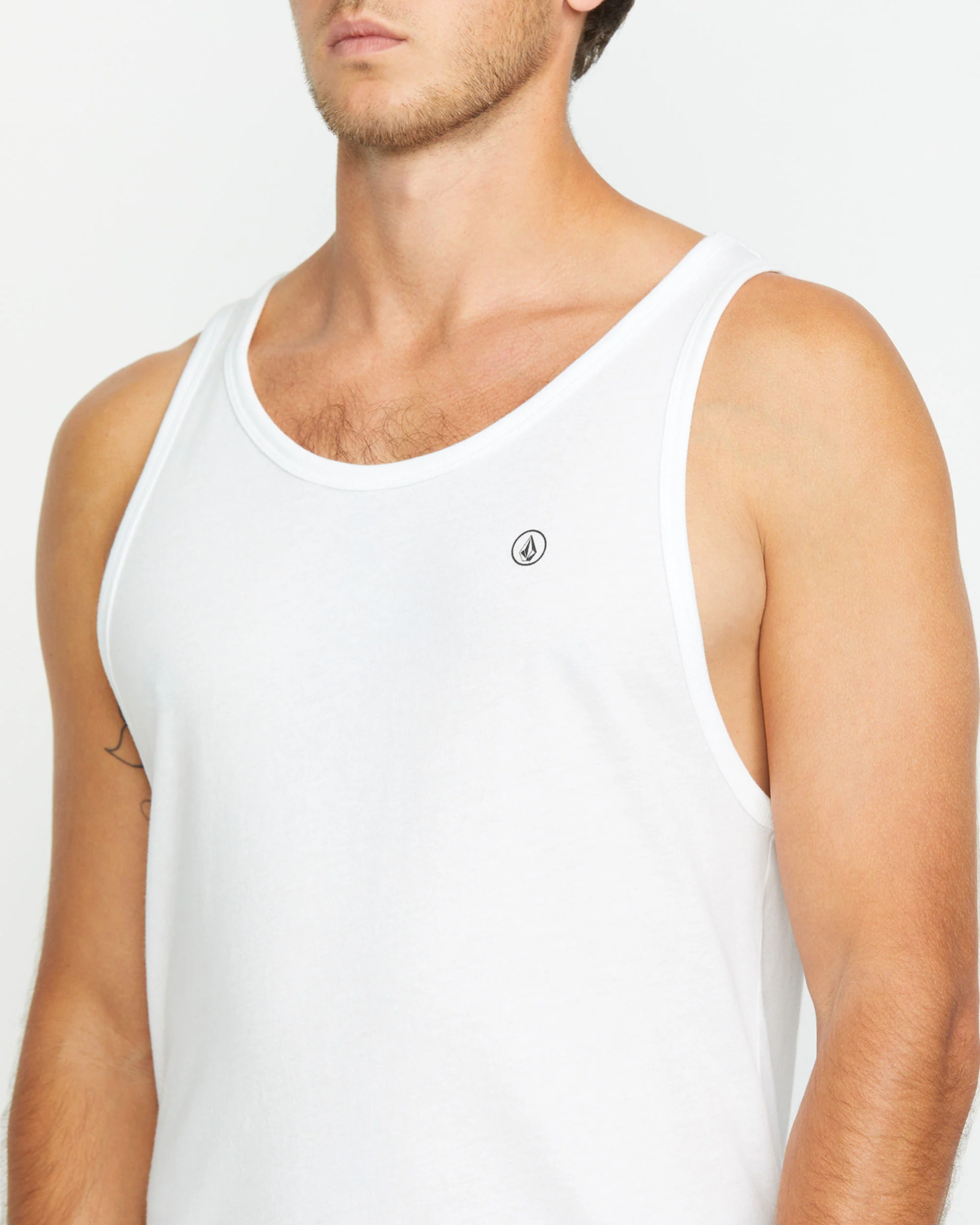 Men's Solid Heather Tank - Image 5