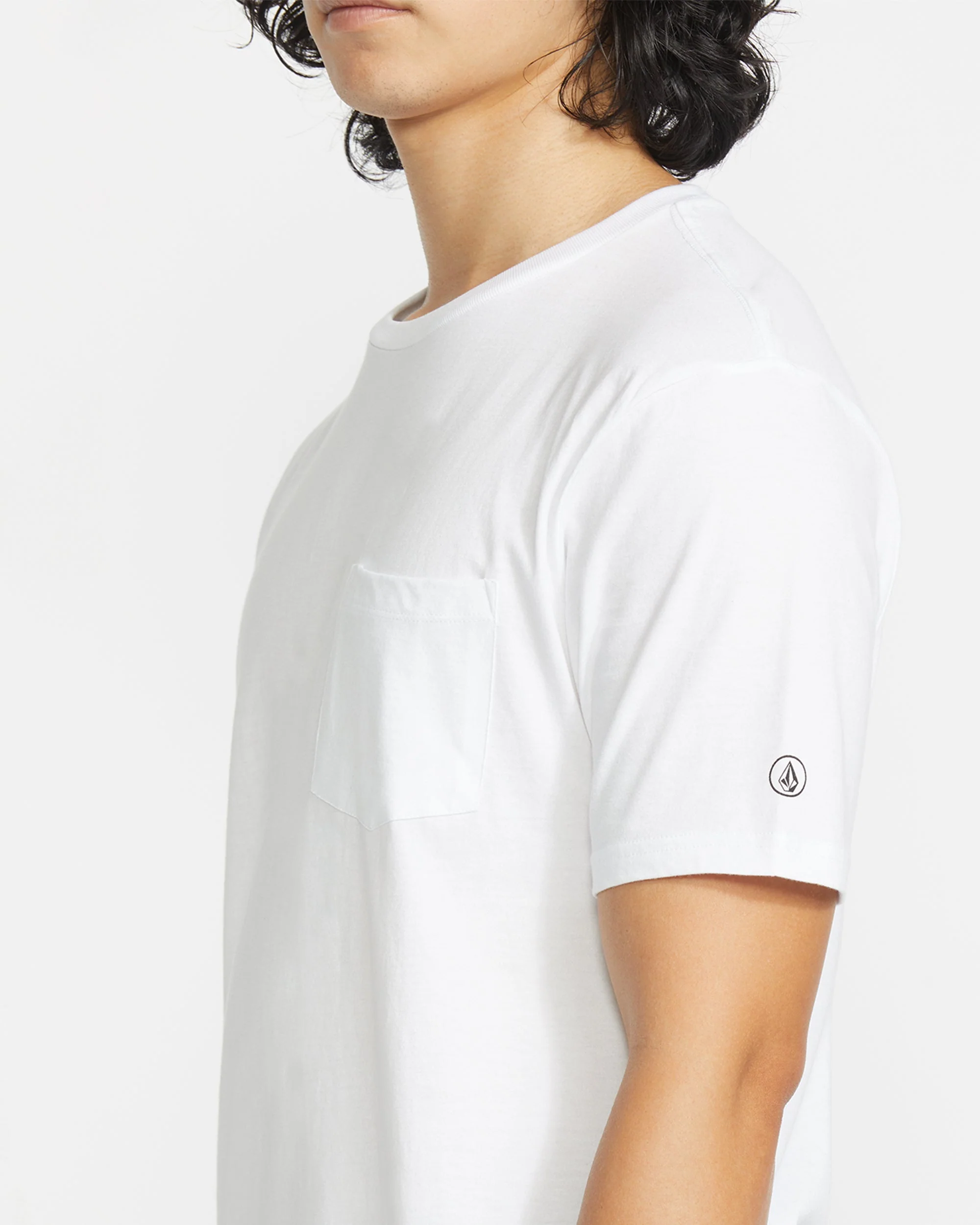 Men's Solid Short Sleeve Pocket Tee - Image 3