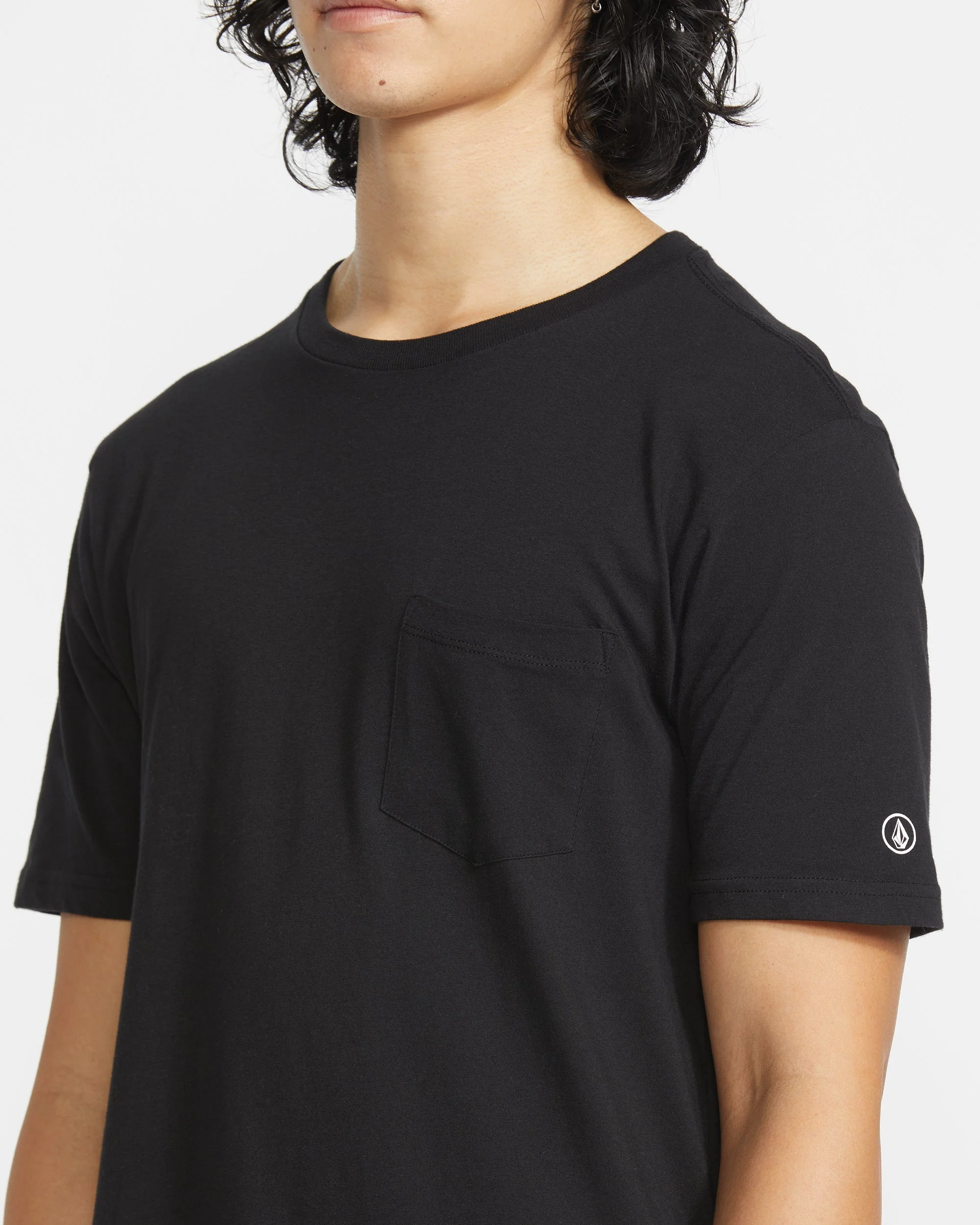 Men's Solid Short Sleeve Tee Pocket Tee - Image 10