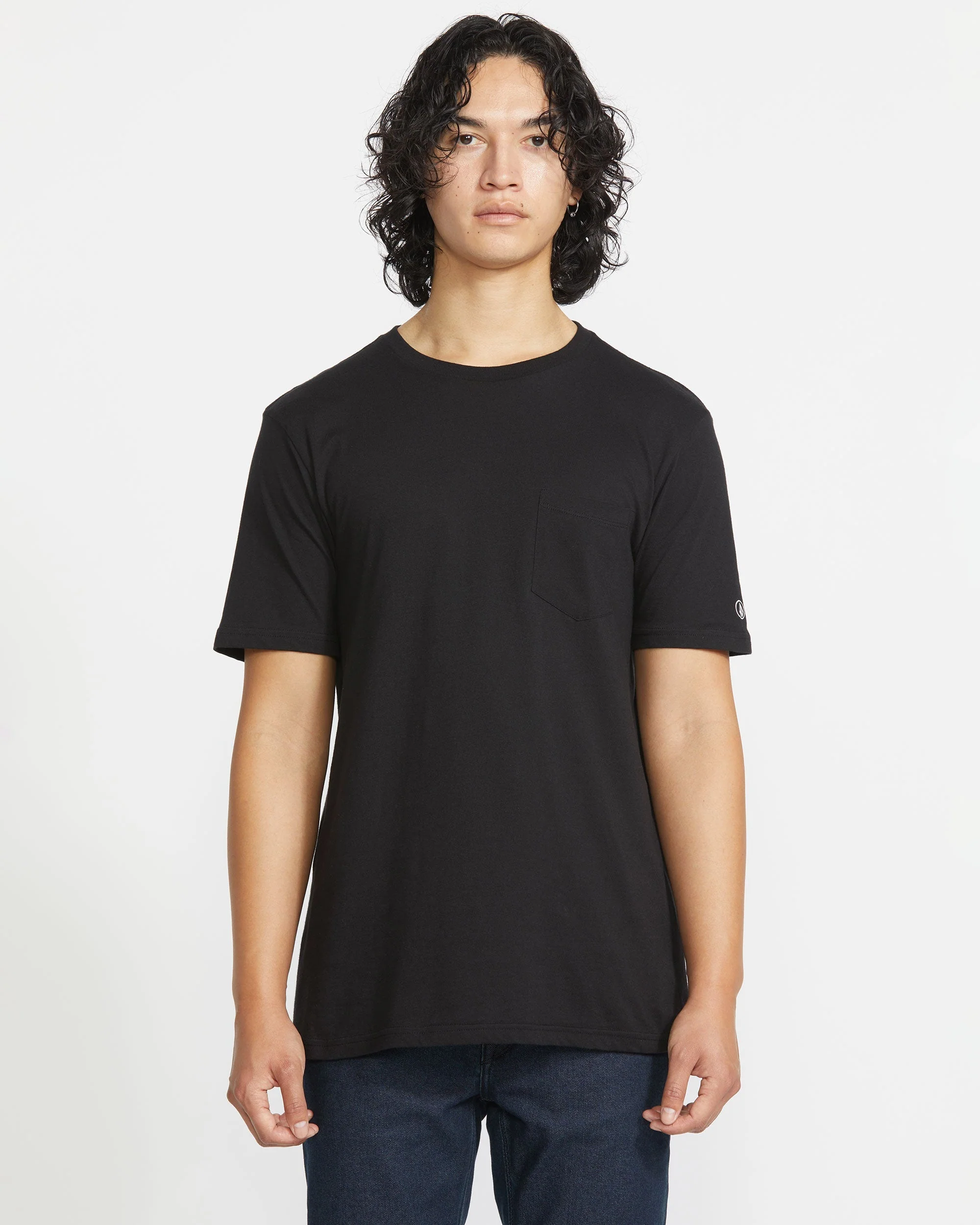 Men's Solid Short Sleeve Tee Pocket Tee - Image 13