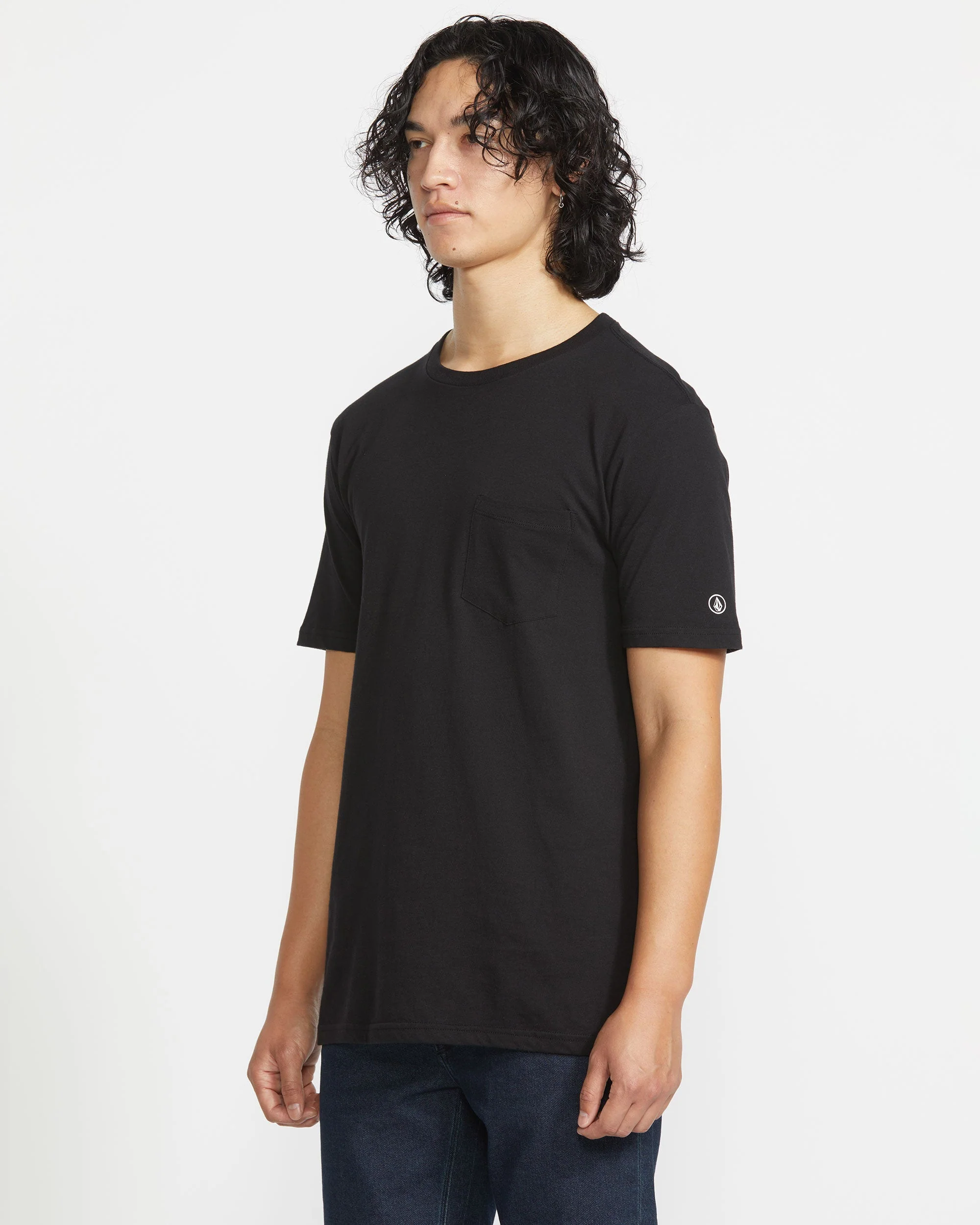 Men's Solid Short Sleeve Tee Pocket Tee - Image 5