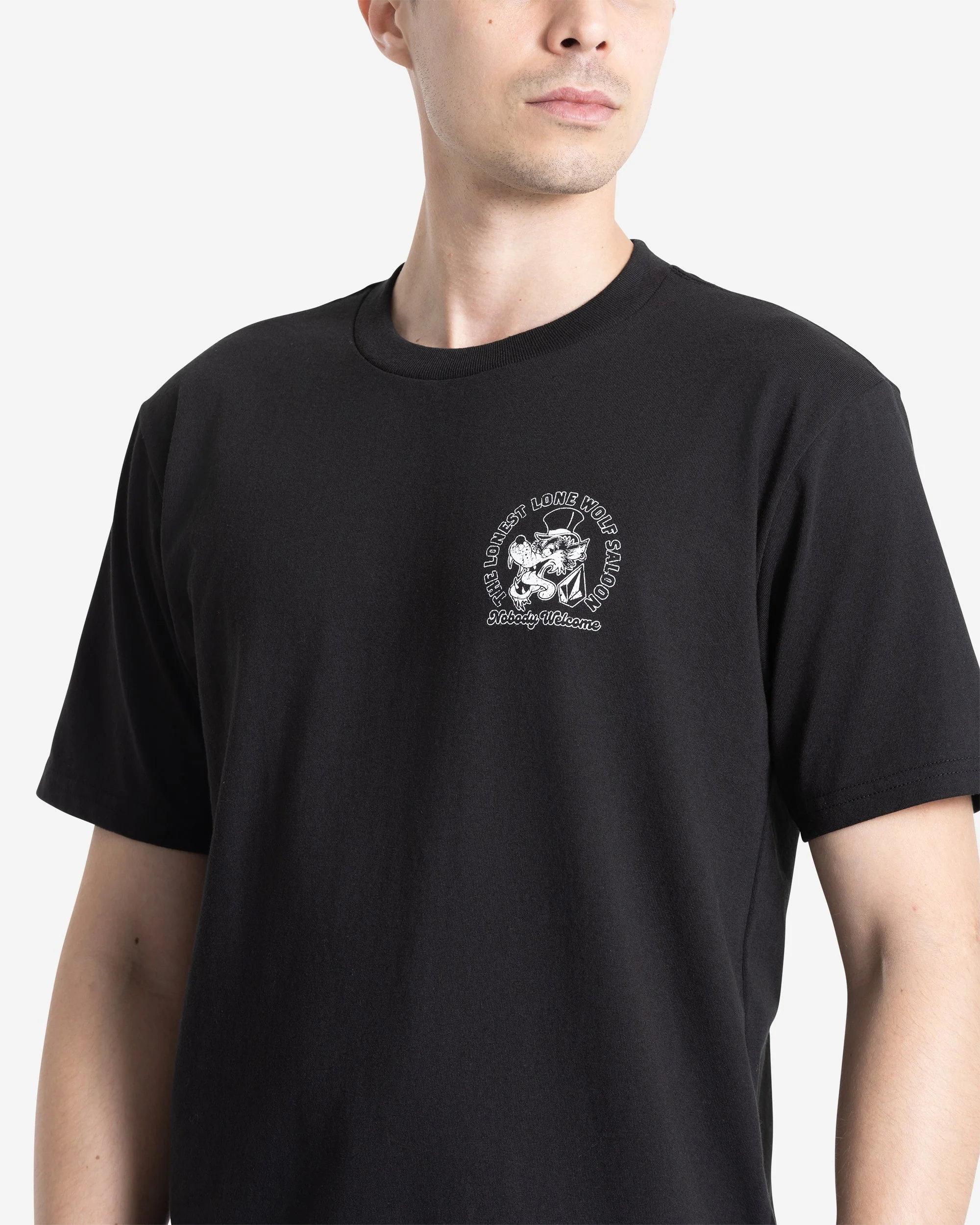 Men's Solo Wolf Short Sleeve Tee - Image 3