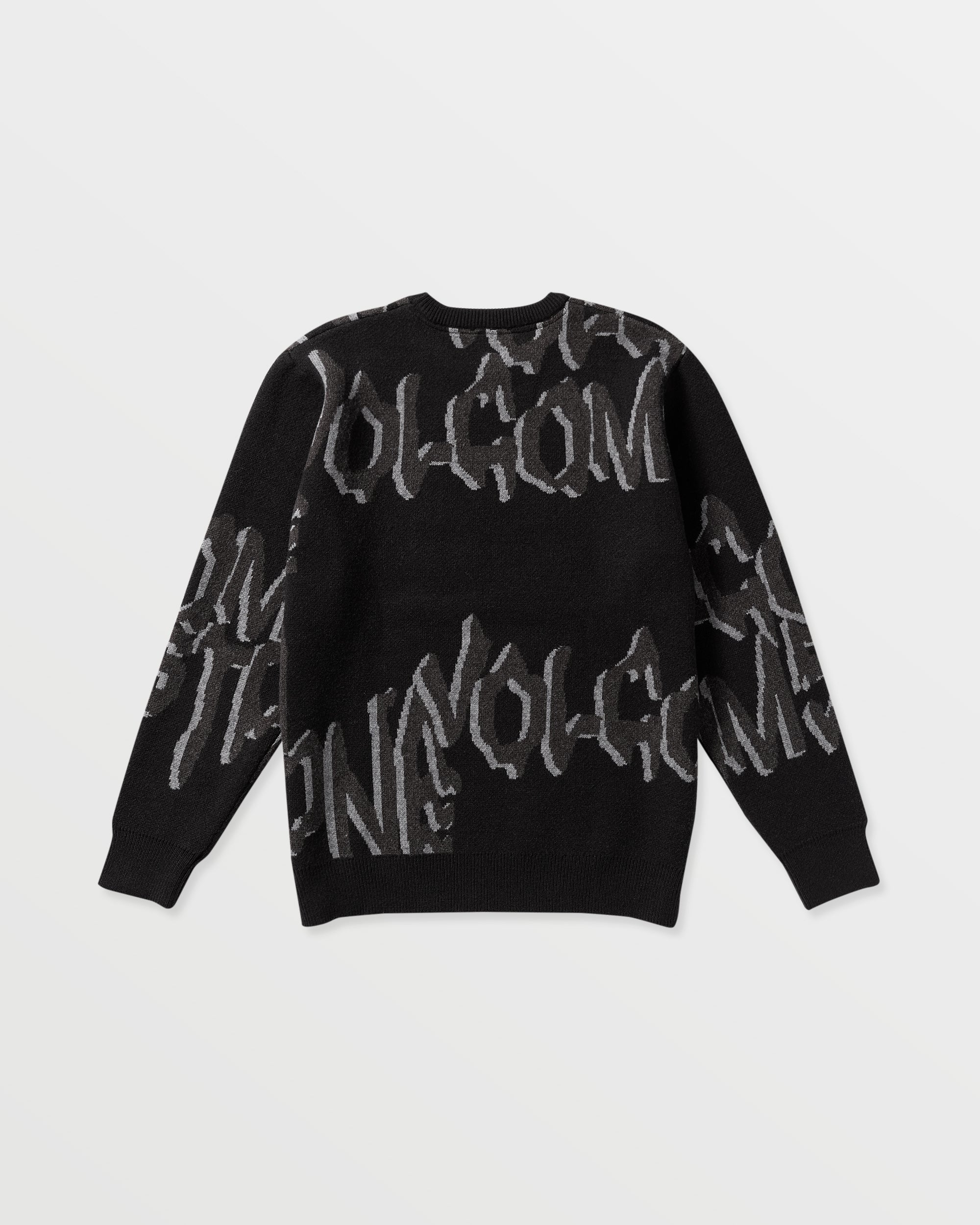 Men's Stone Jacquard Sweater - Image 9