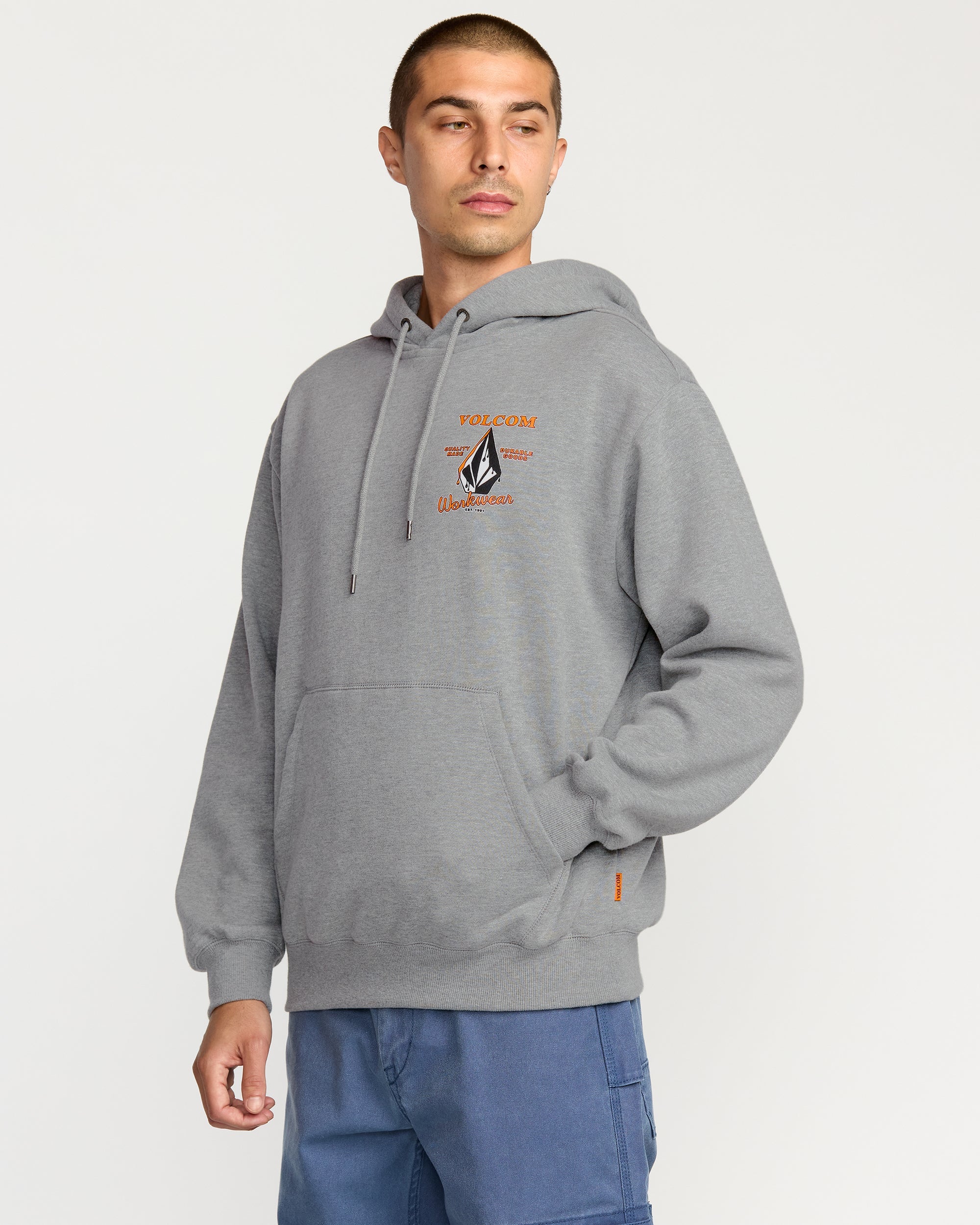 Men's Workwear Pullover Hoodie - Image 4