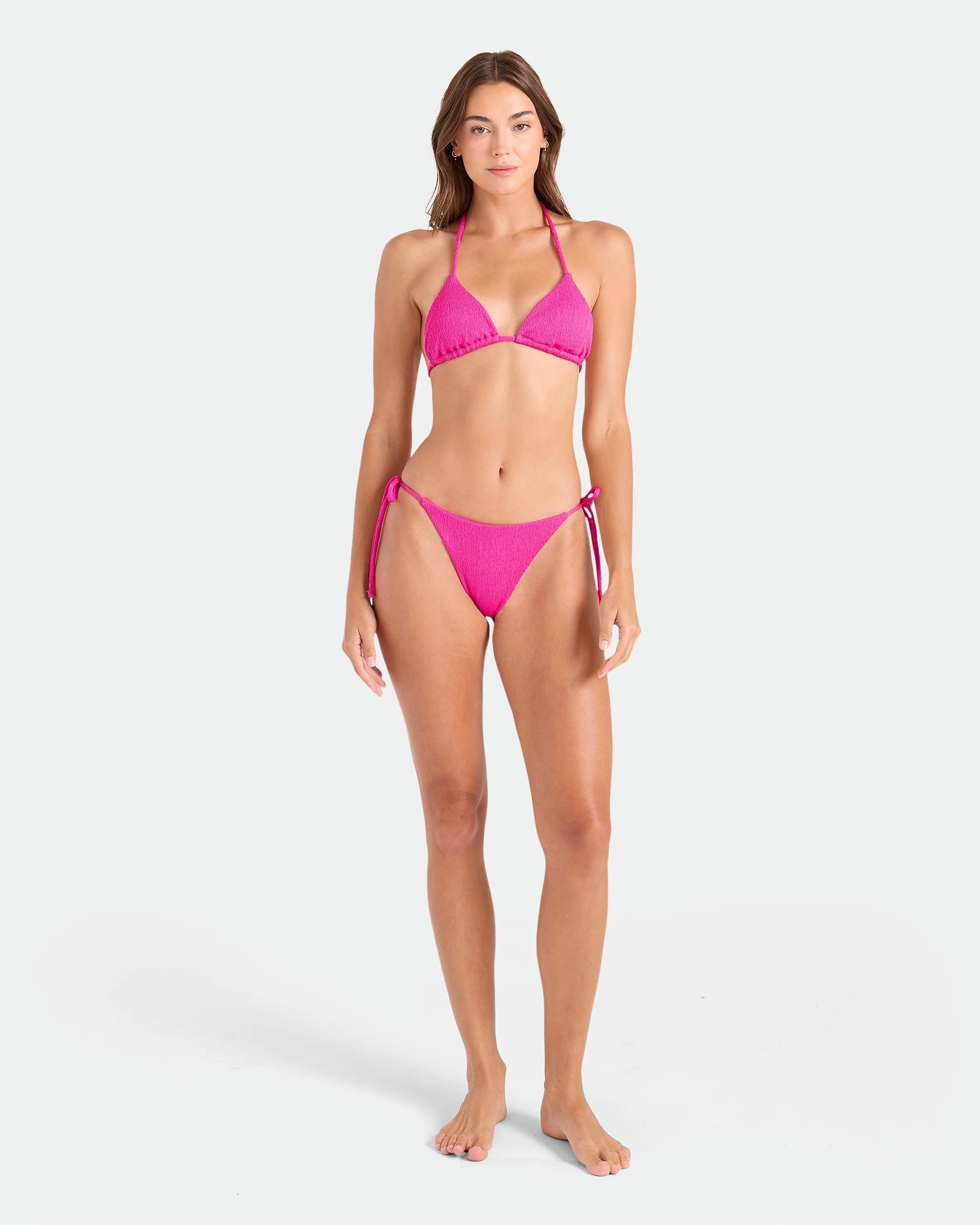 Women's Pucker Up Tie Side Teeny Bikini Bottom - Image 3