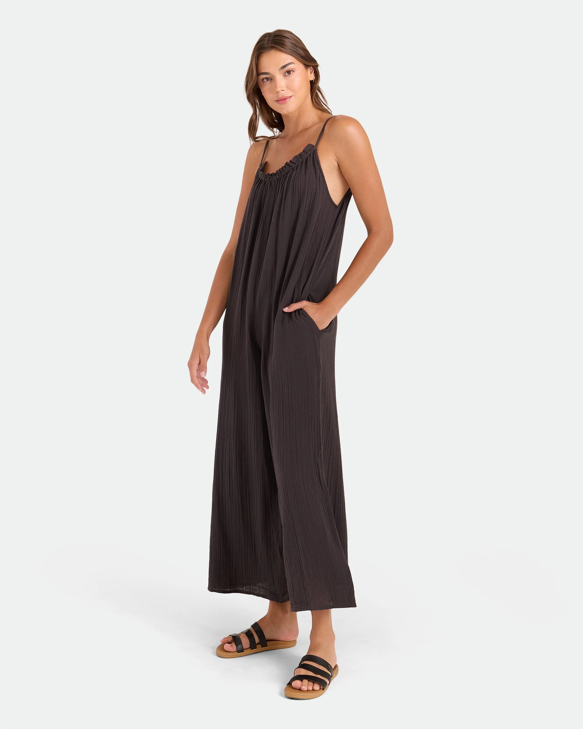Women's Ruffle Up Romper - Image 4