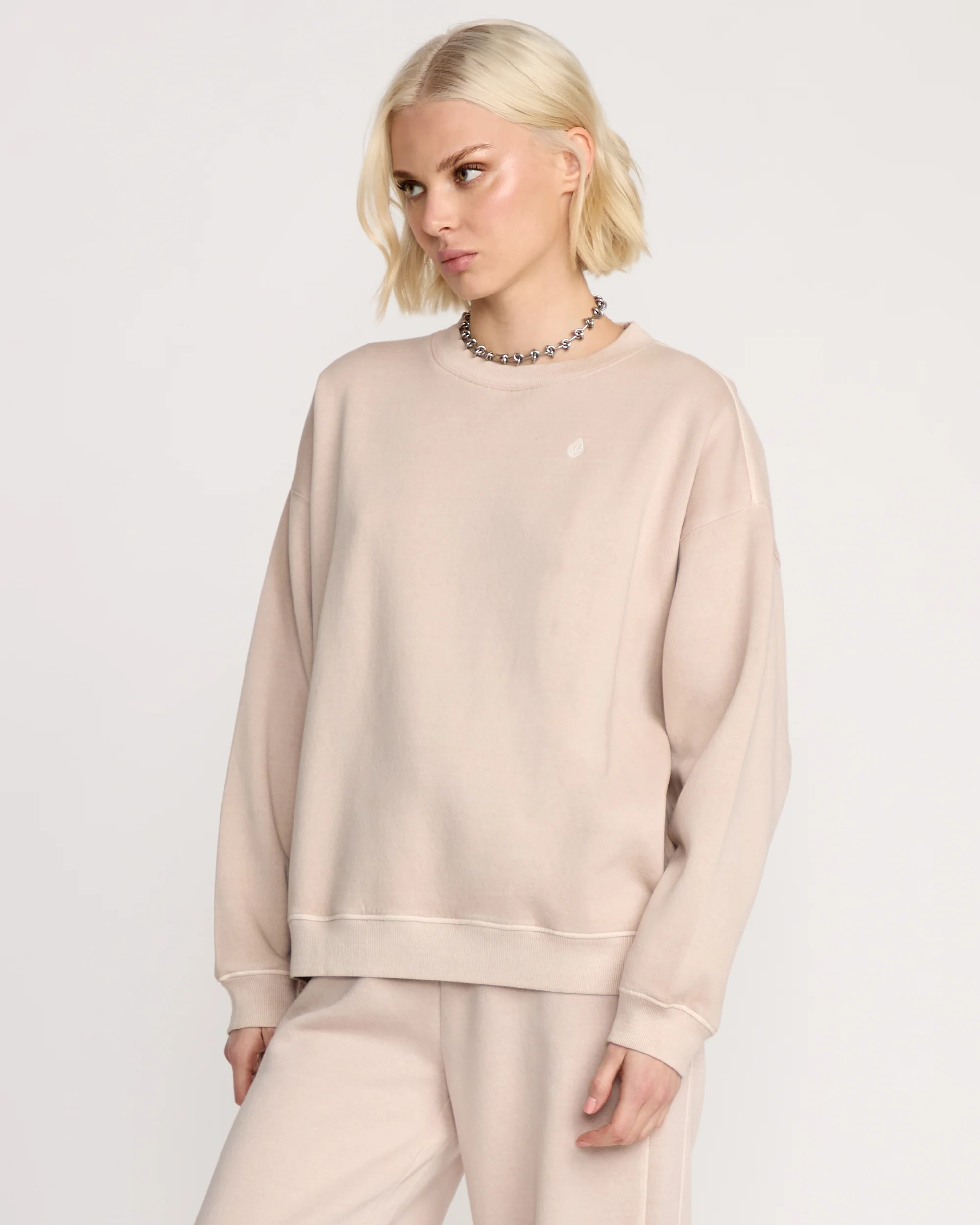 Women's Stone Soft Crew