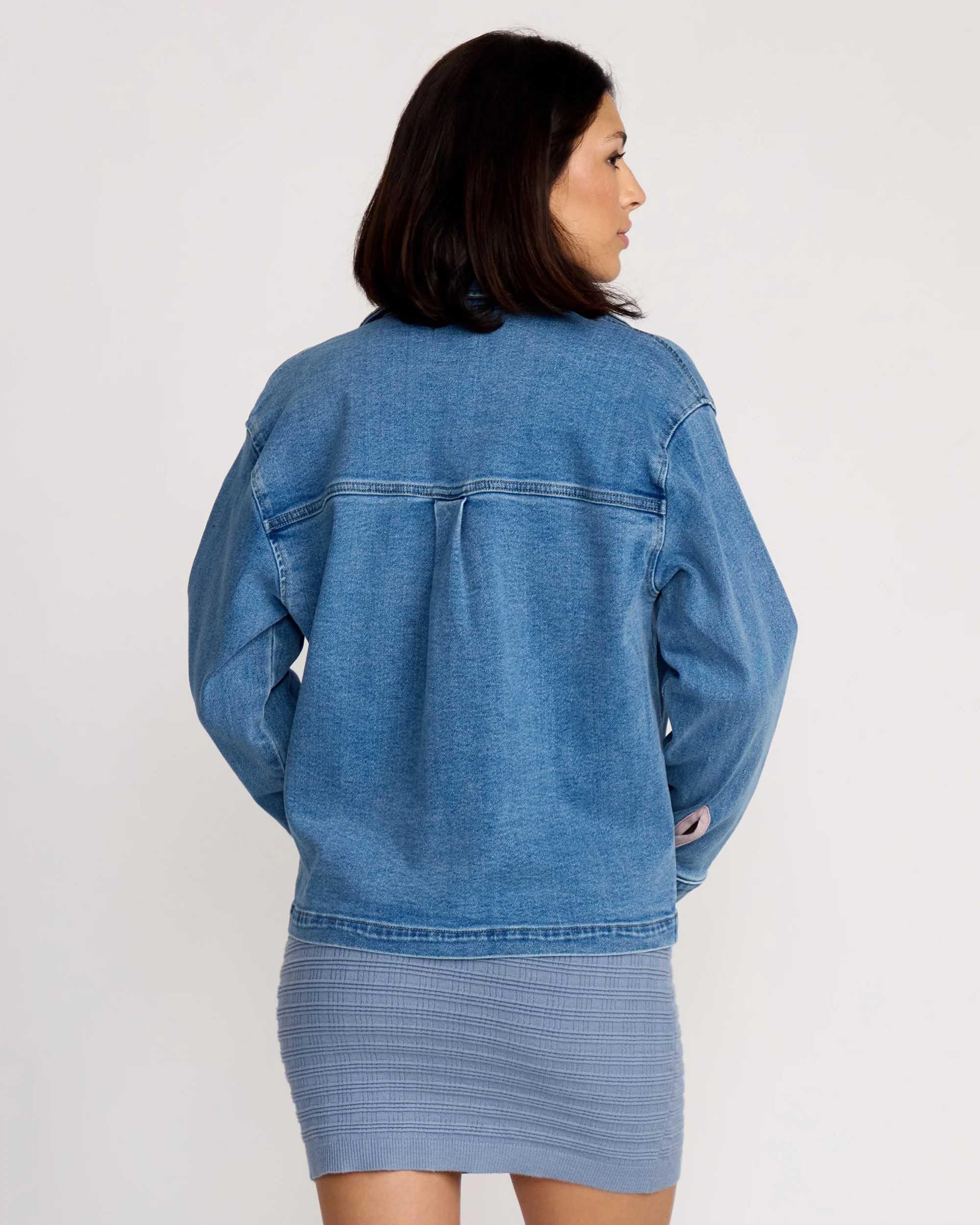 Women's Stoned BF Shacket - Image 2