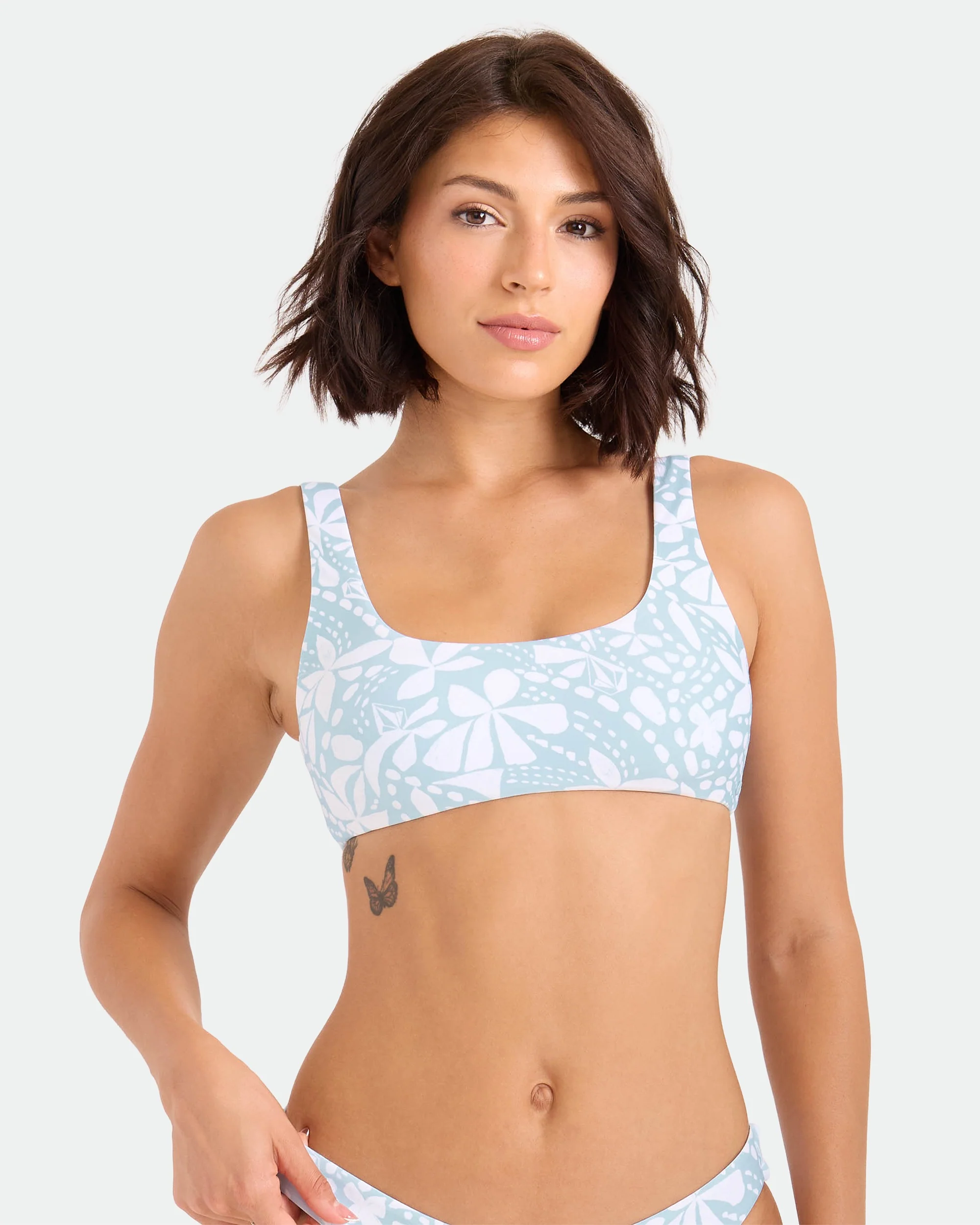 Women's Tribal Stone Scoop Bralette