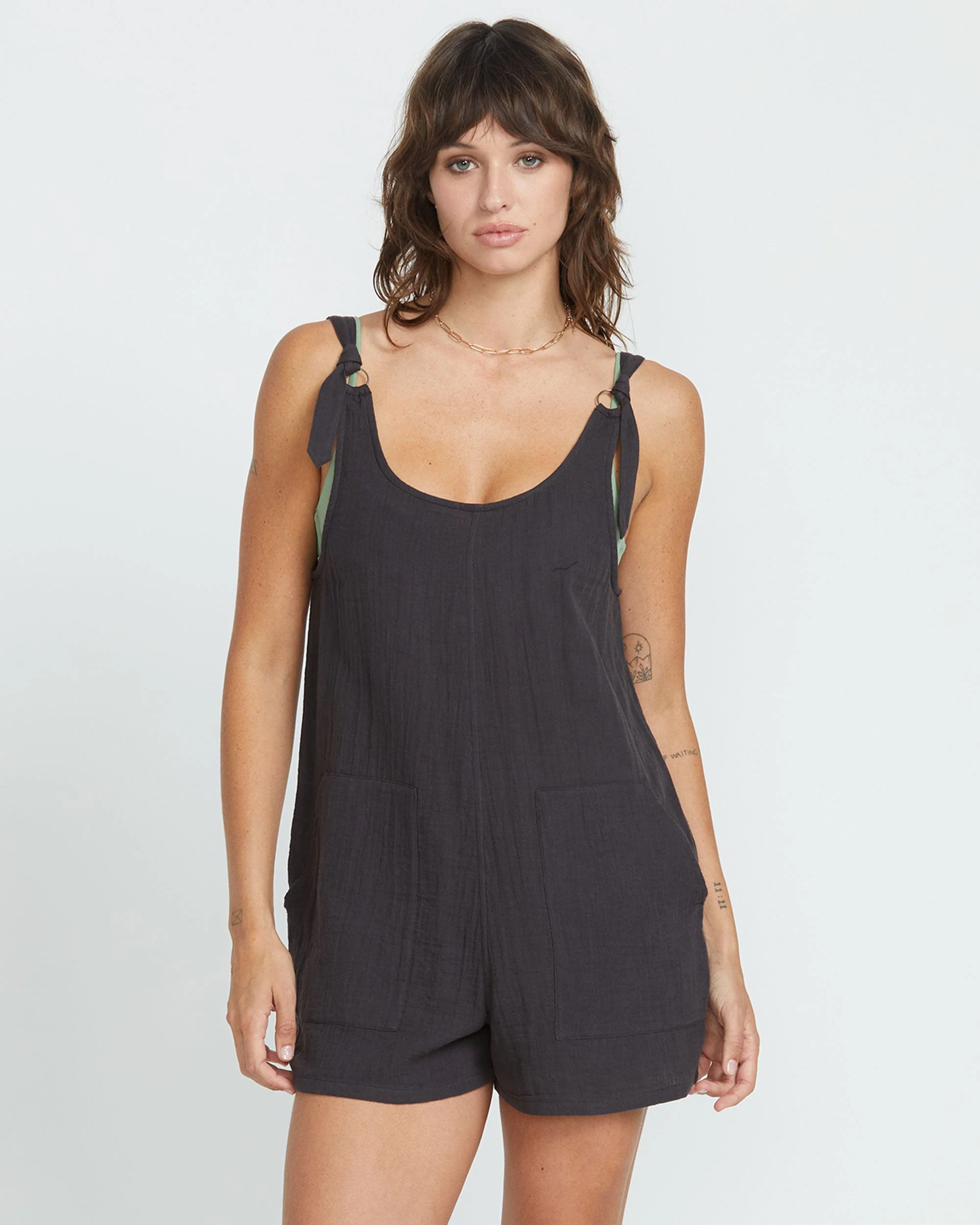 Women's Lil Tie Strap Romper