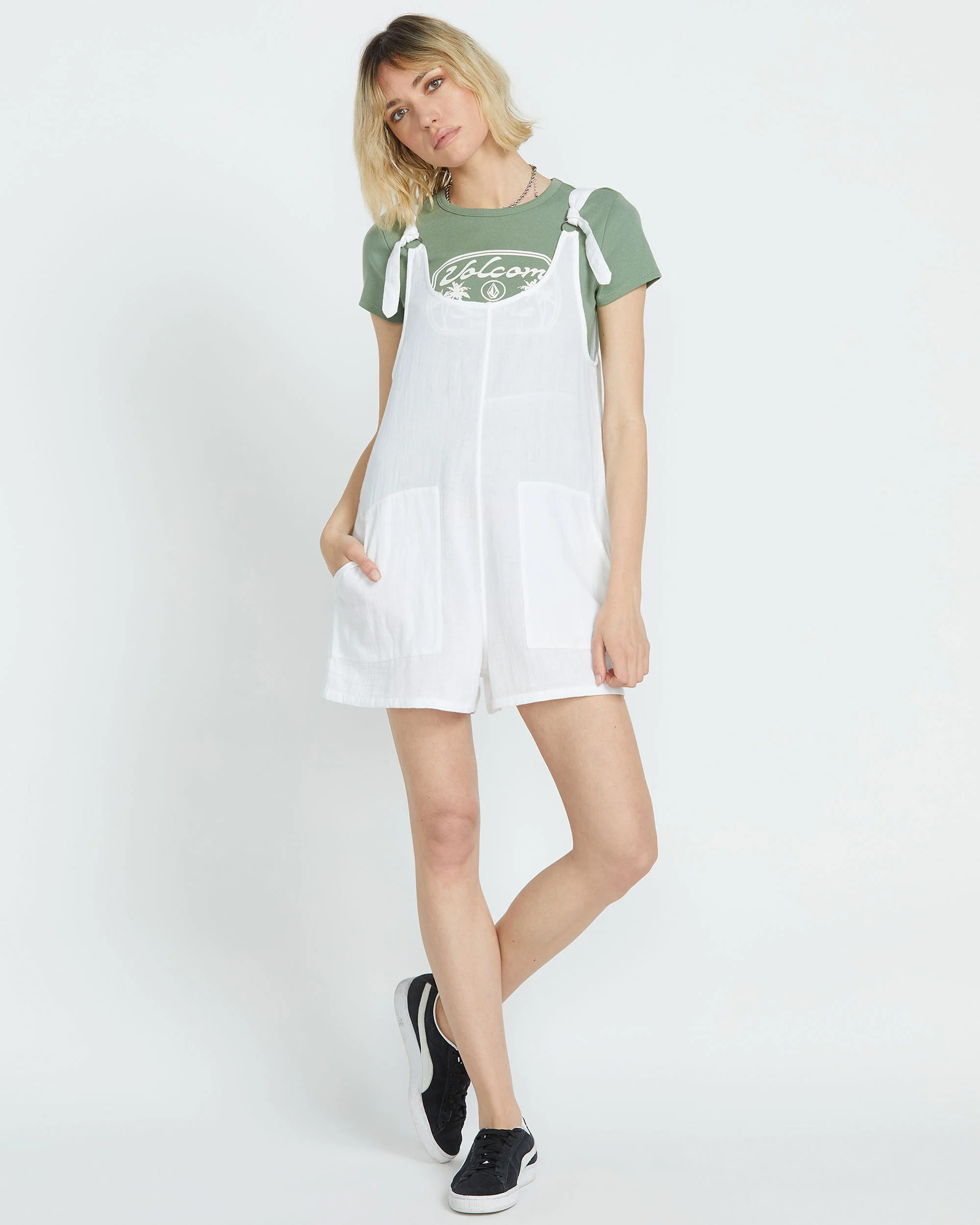 Women's Lil Tie Strap Romper