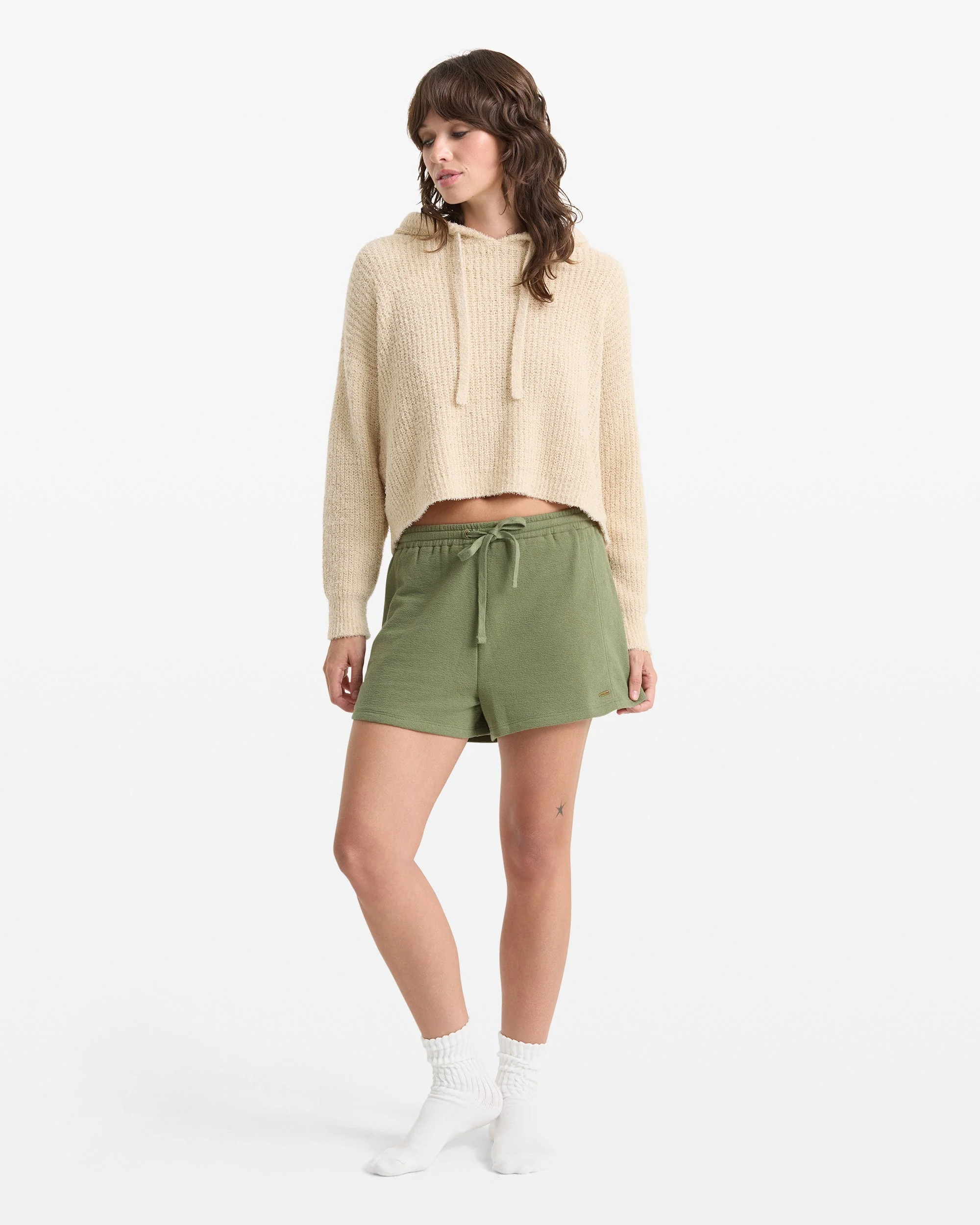 Women's Lived In Fleece Shorts - Image 9
