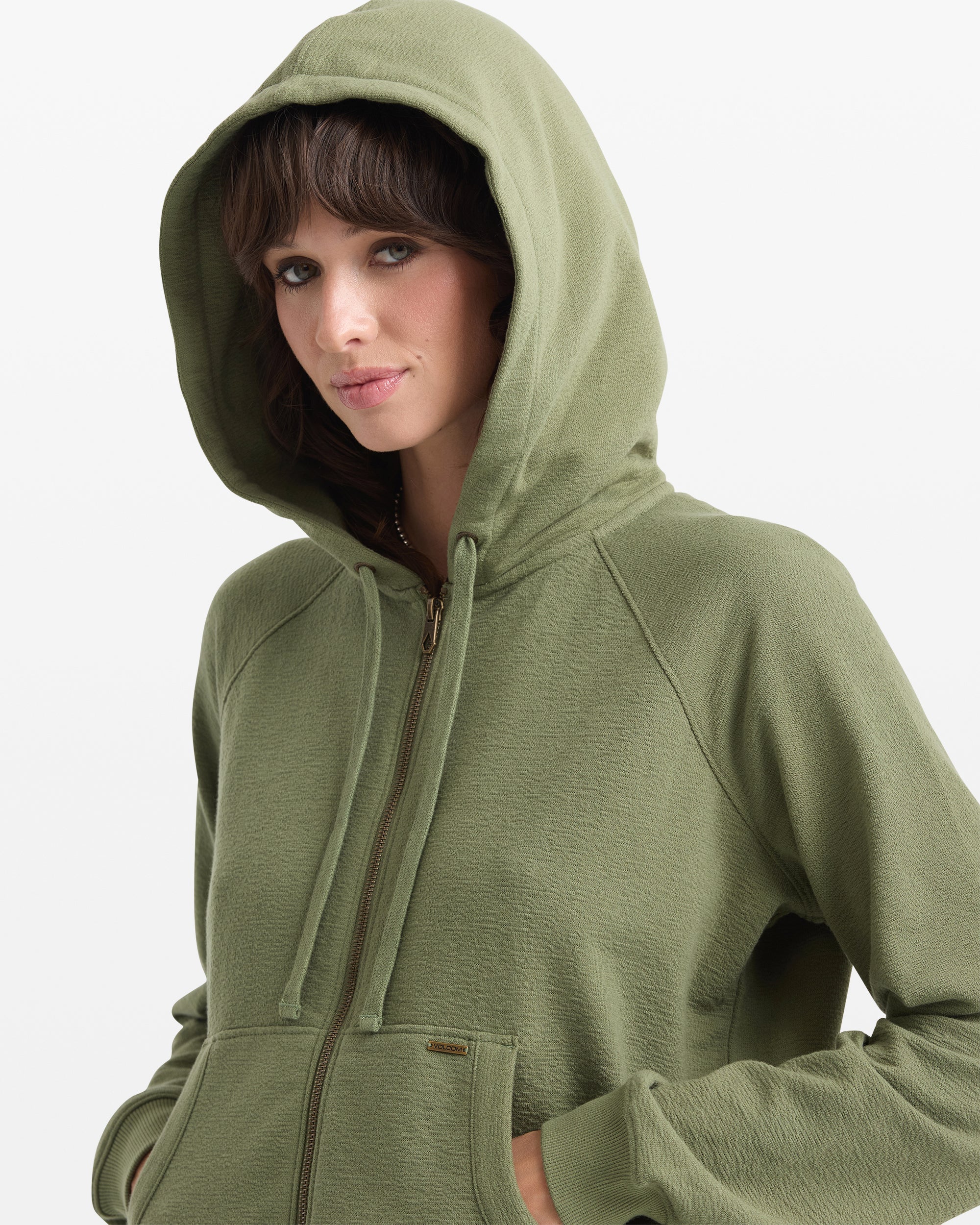 Women's Lived In Fleece Zip Hoodie - Image 6
