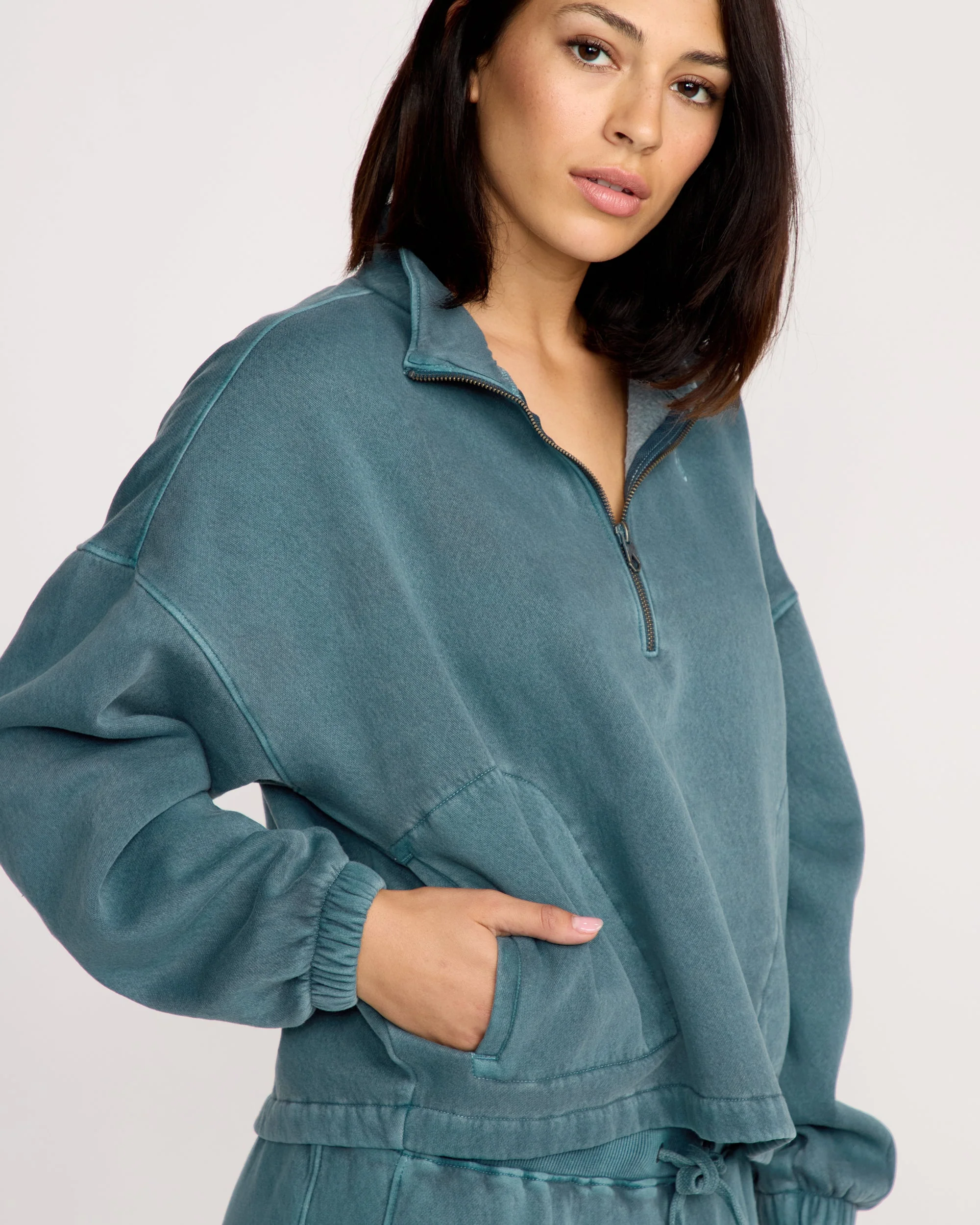 Women's Stone Soft Quarter Zip - Image 6