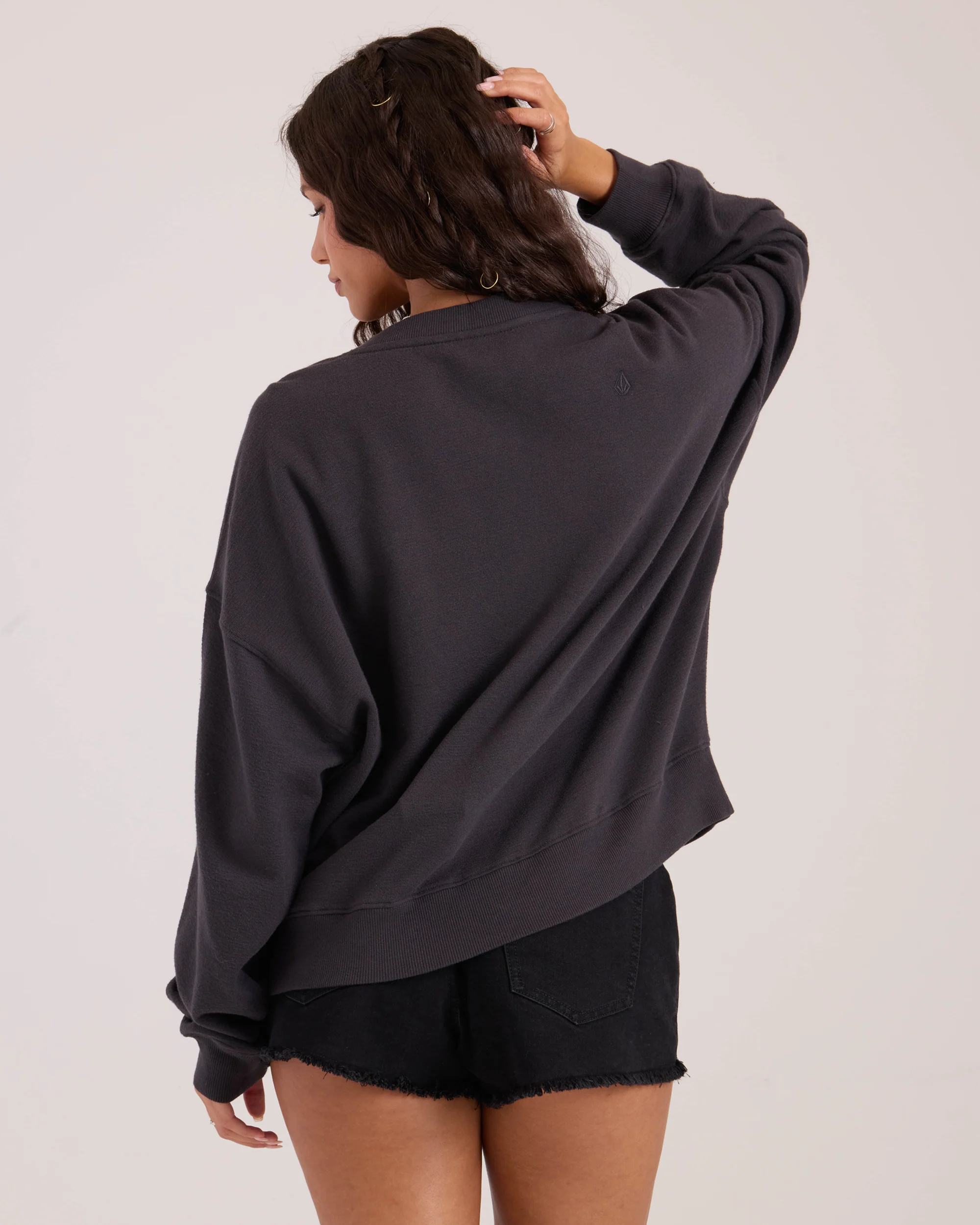 Women's Lived In Fleece Henley - Image 4